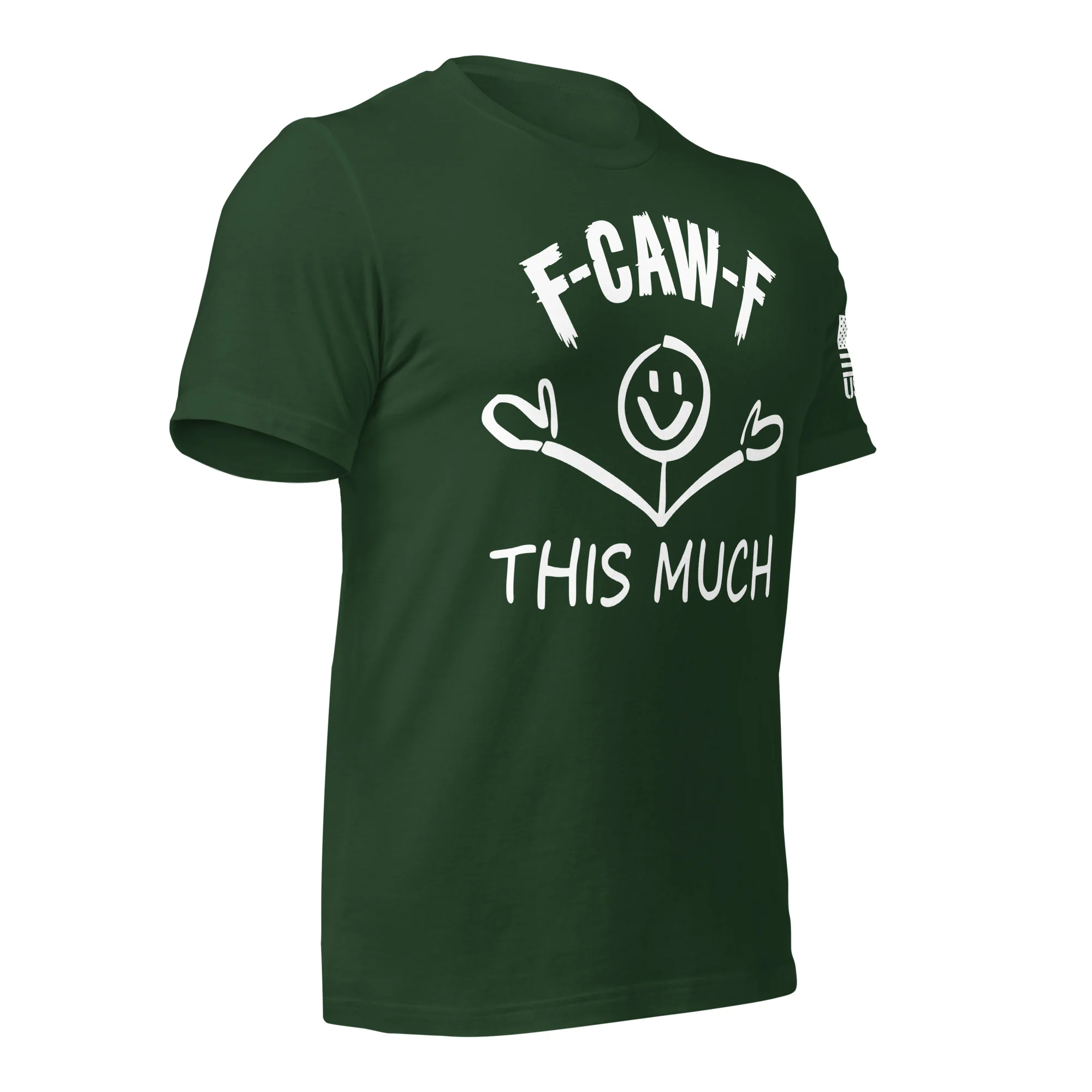 F-CAW-F This Much Smiley T-Shirt | Unisex T-Shirts | DTG Printing - Image 40