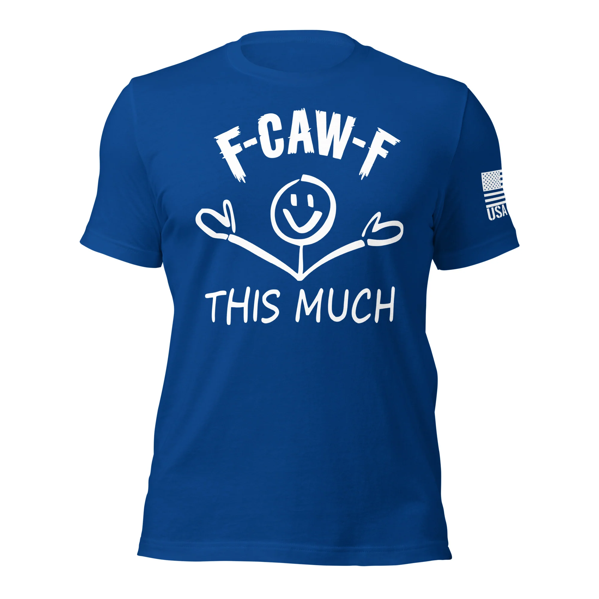 F-CAW-F This Much Smiley T-Shirt | Unisex T-Shirts | DTG Printing - Image 41