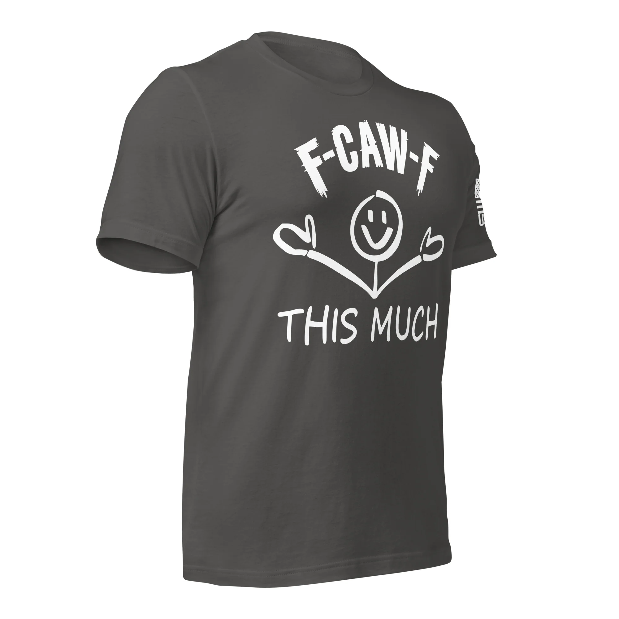 F-CAW-F This Much Smiley T-Shirt | Unisex T-Shirts | DTG Printing - Image 52
