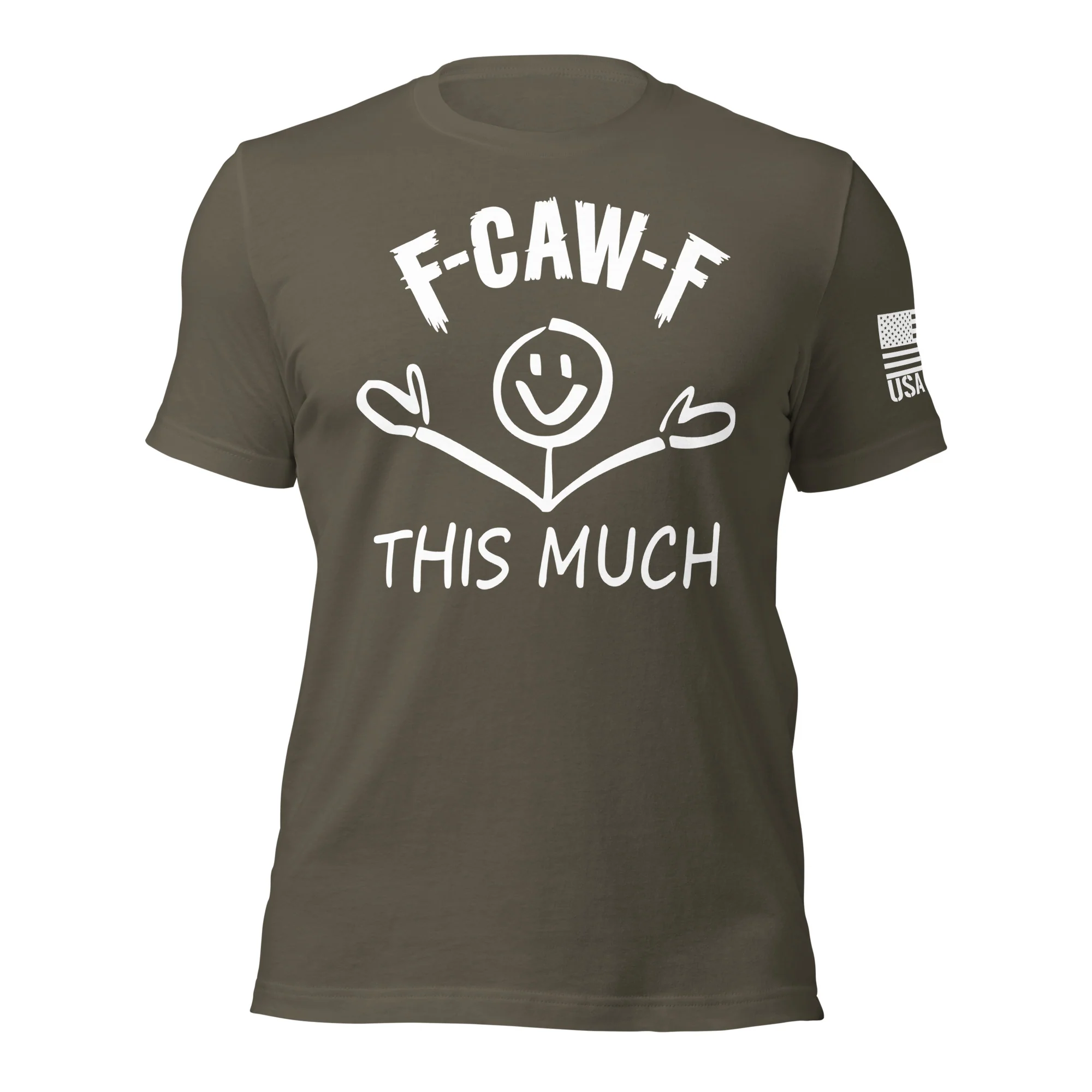 F-CAW-F This Much Smiley T-Shirt | Unisex T-Shirts | DTG Printing - Image 53