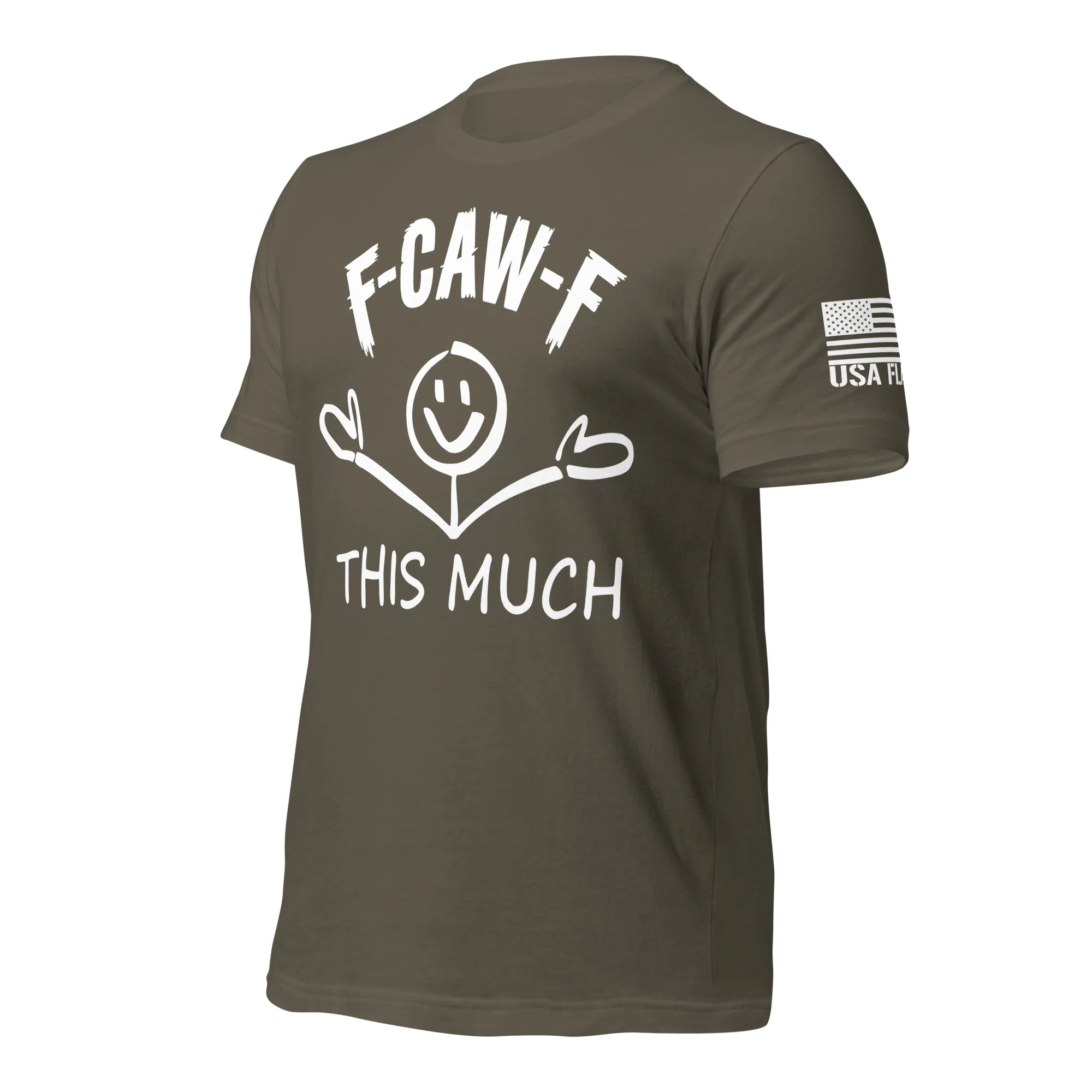F-CAW-F This Much Smiley T-Shirt | Unisex T-Shirts | DTG Printing - Image 55