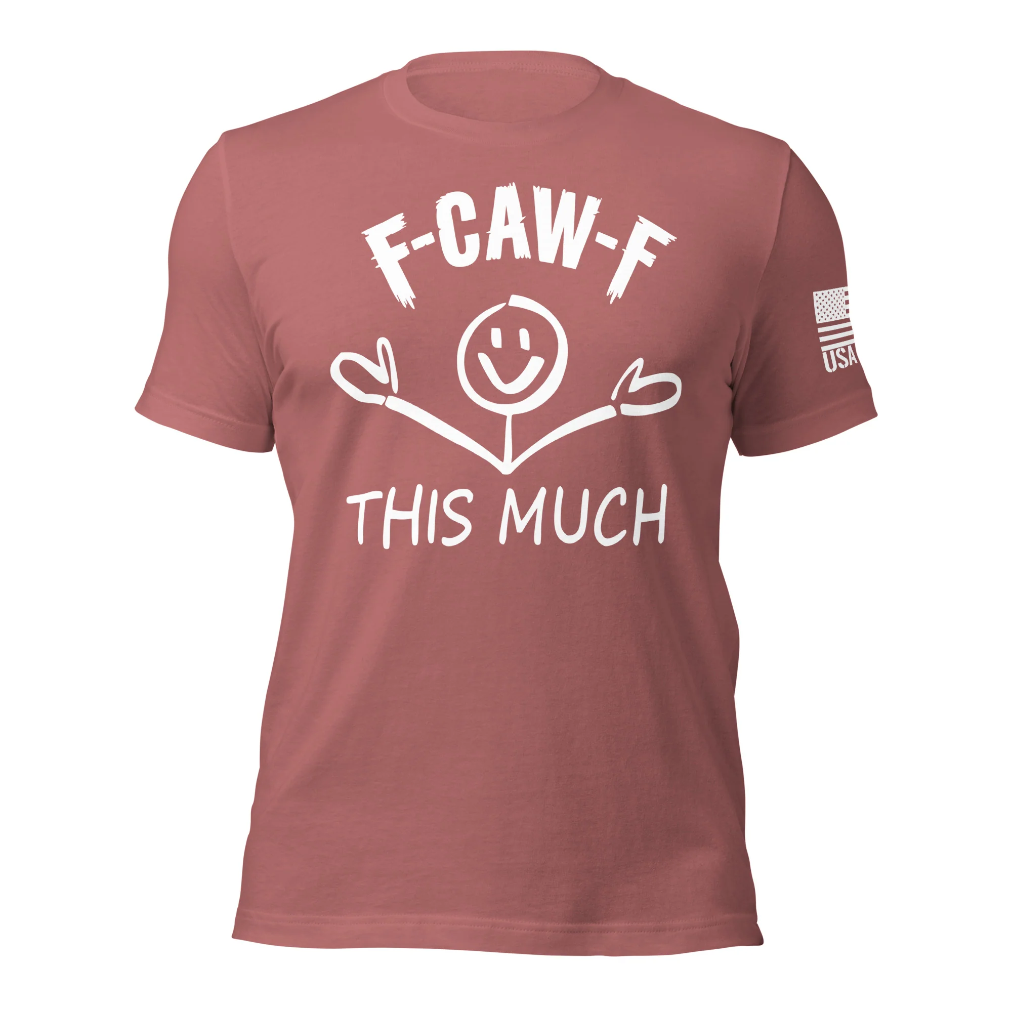 F-CAW-F This Much Smiley T-Shirt | Unisex T-Shirts | DTG Printing - Image 61