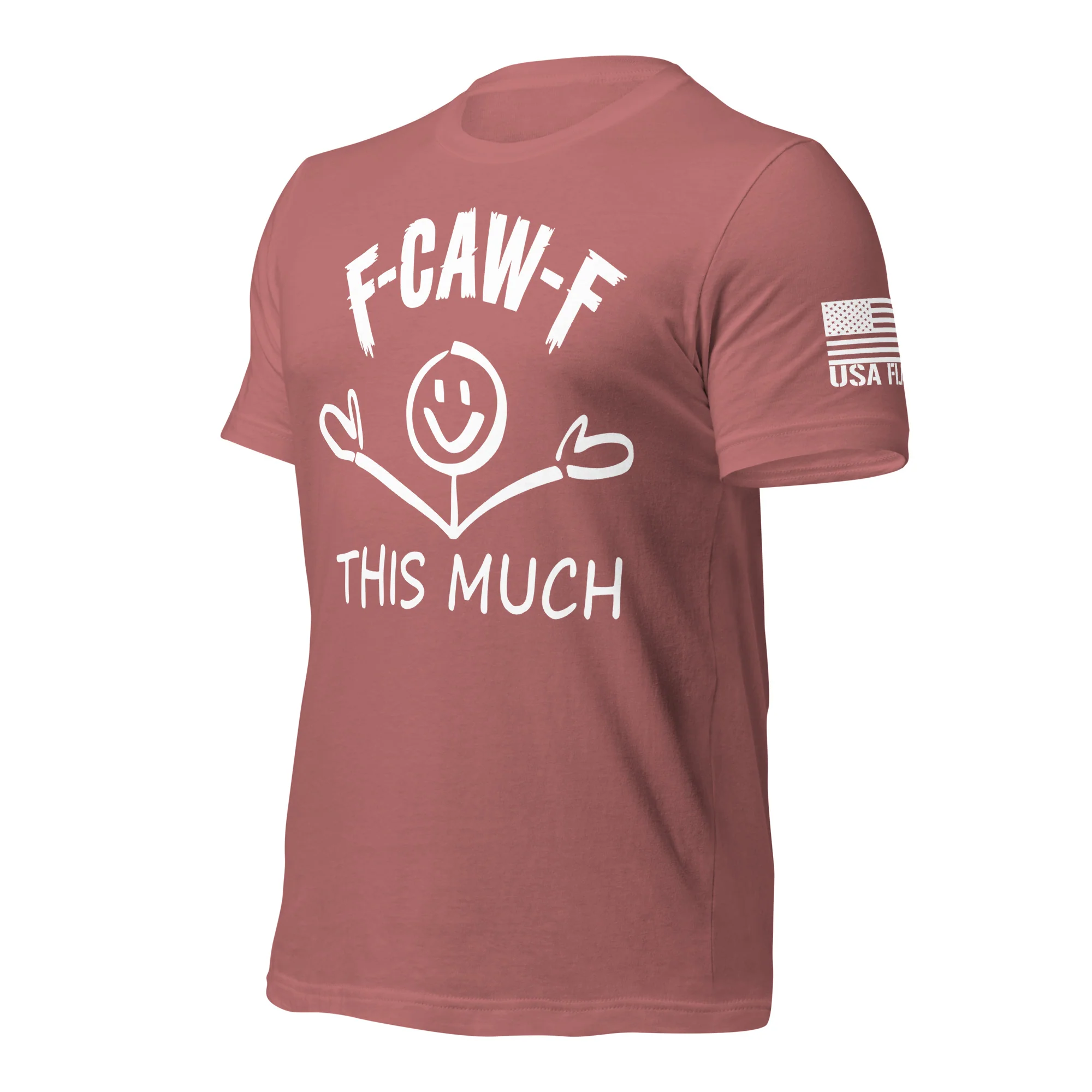 F-CAW-F This Much Smiley T-Shirt | Unisex T-Shirts | DTG Printing - Image 63