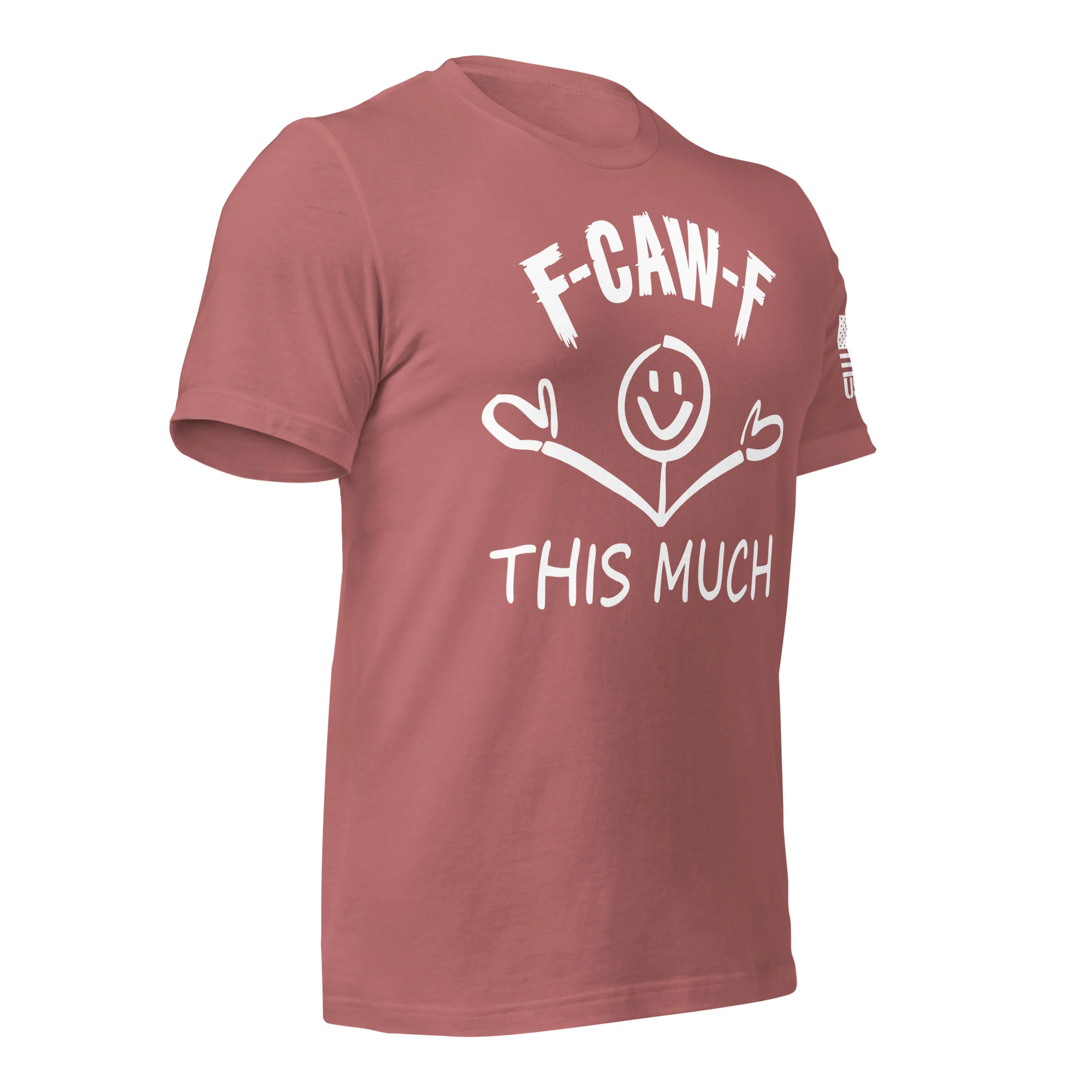 F-CAW-F This Much Smiley T-Shirt | Unisex T-Shirts | DTG Printing - Image 64