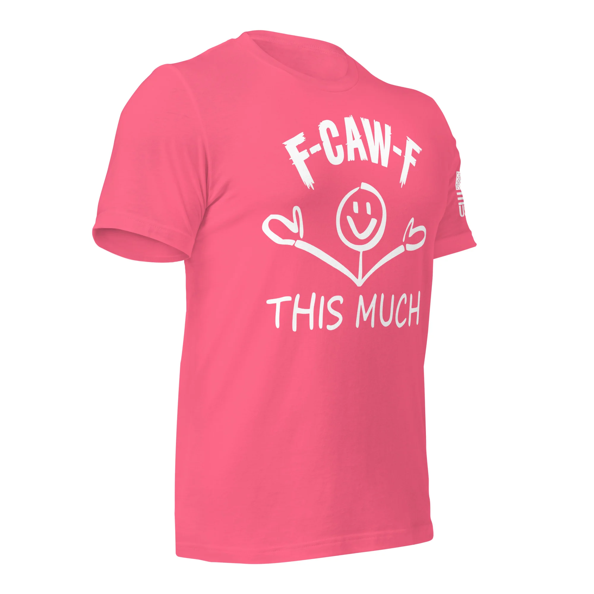 F-CAW-F This Much Smiley T-Shirt | Unisex T-Shirts | DTG Printing - Image 68