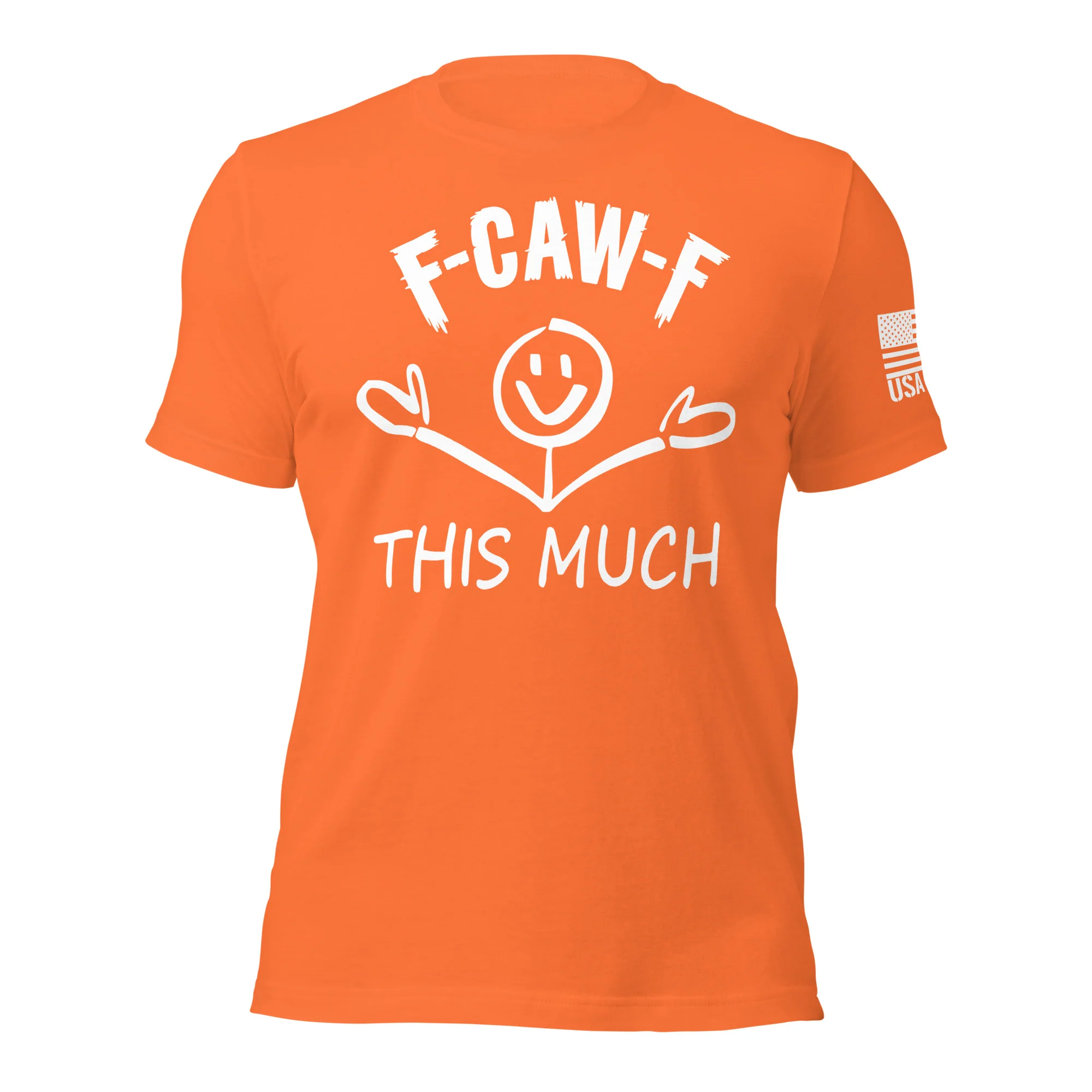 F-CAW-F This Much Smiley T-Shirt | Unisex T-Shirts | DTG Printing - Image 69