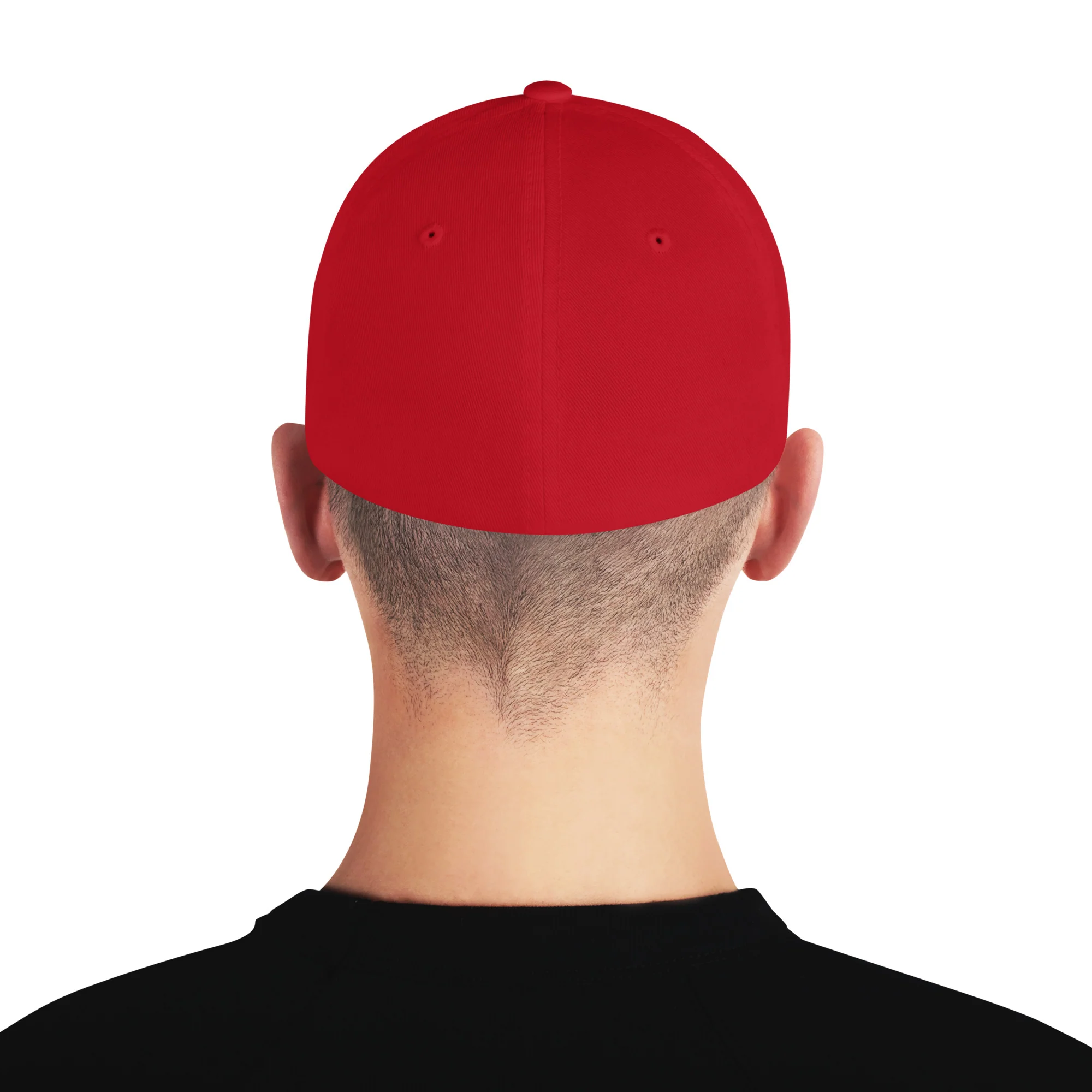 Flexfit Cap | White Embroidered USA - Image 16
