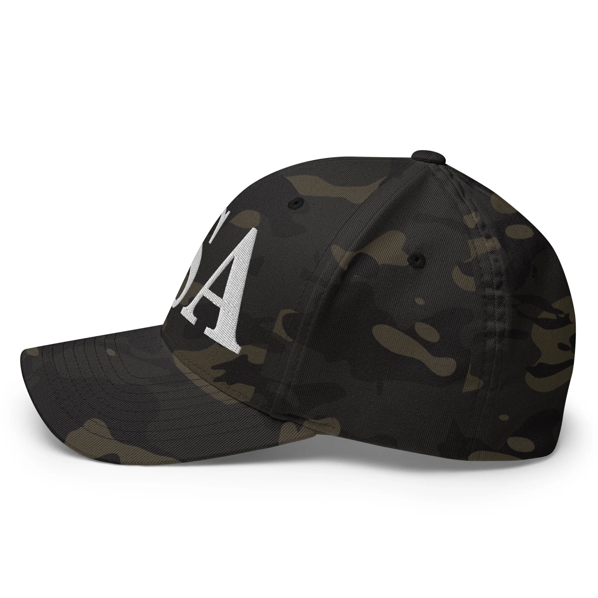 Flexfit Cap | White Embroidered USA - Image 19