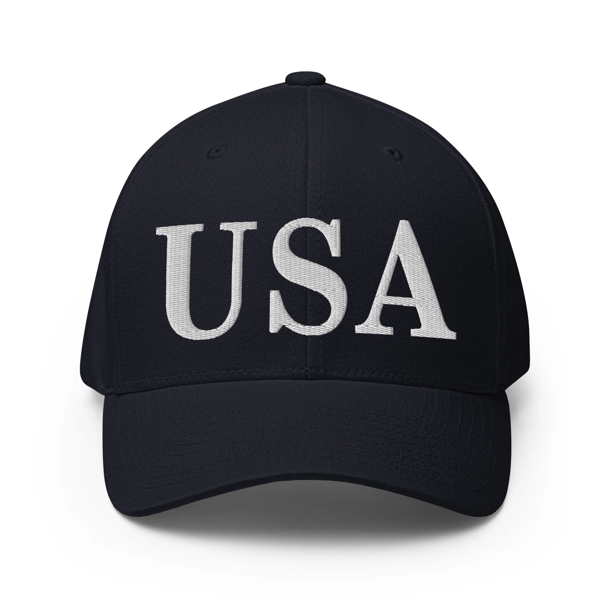 Flexfit Cap | White Embroidered USA - Image 23
