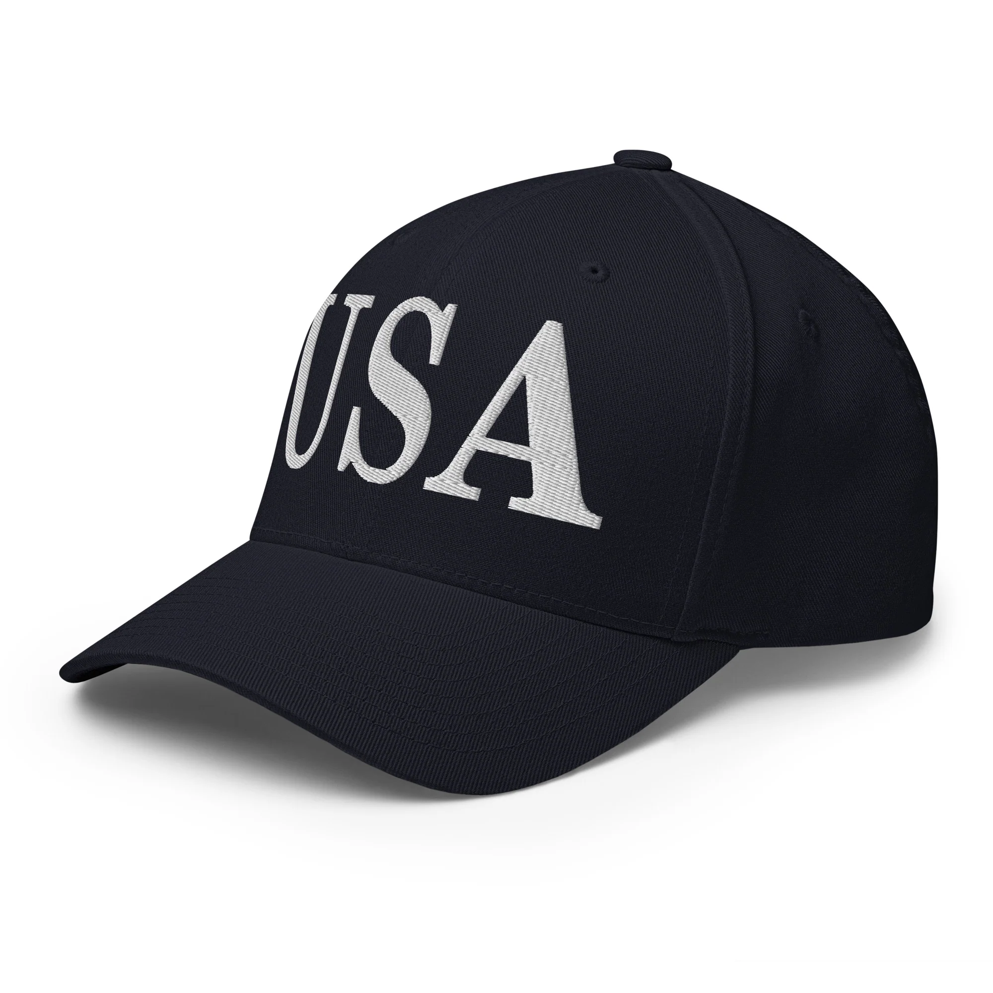 Flexfit Cap | White Embroidered USA - Image 26