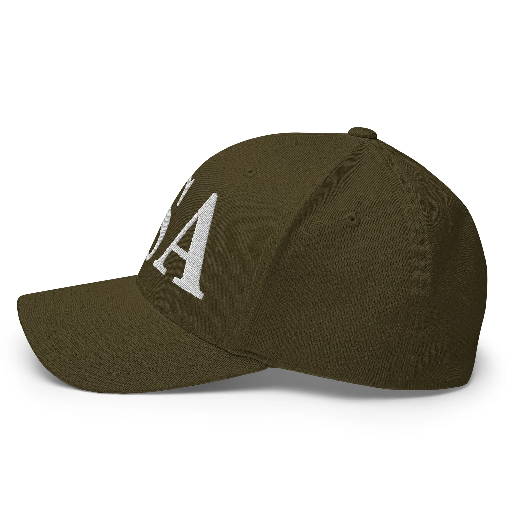 Flexfit Cap | White Embroidered USA - Image 43