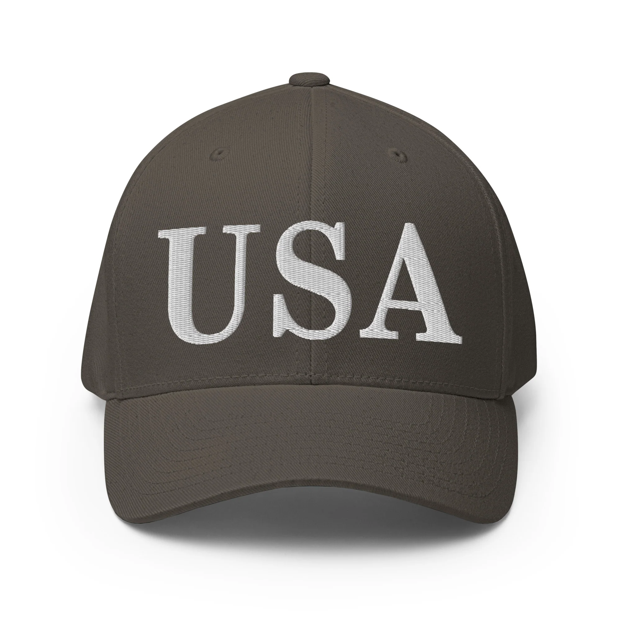 Flexfit Cap | White Embroidered USA - Image 47