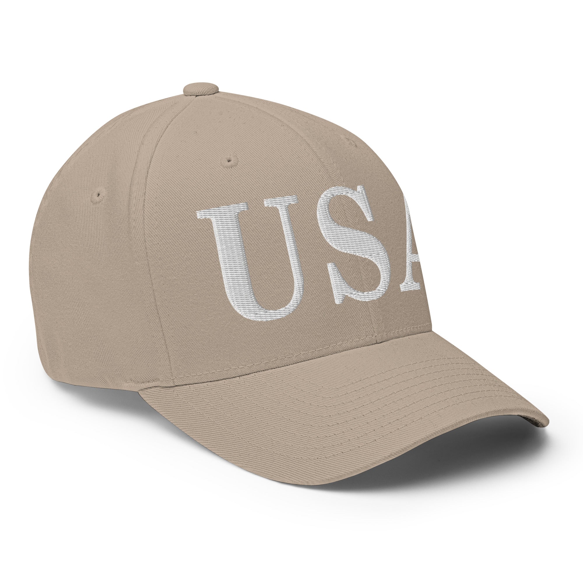 Flexfit Cap | White Embroidered USA - Image 70
