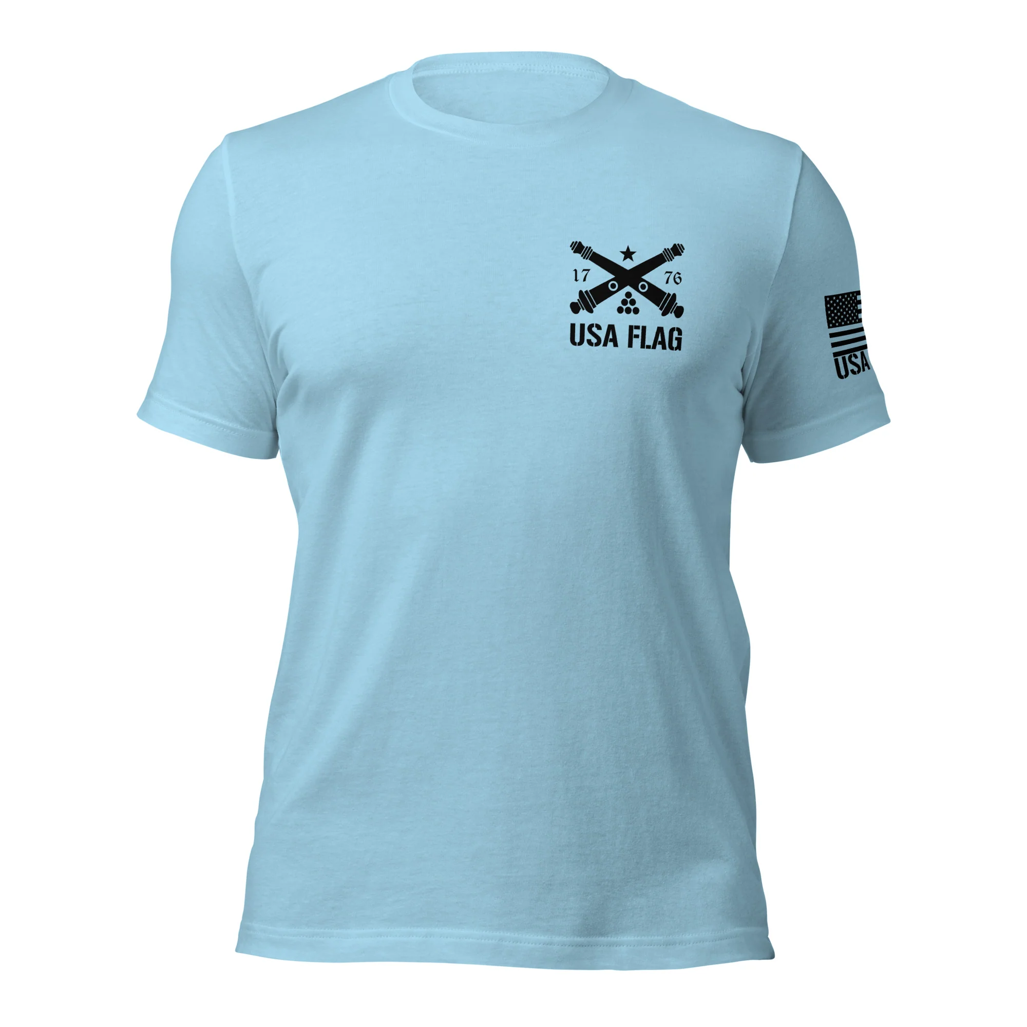 Folds of Freedom T-Shirt | Unisex Shirt | Patriotic DTG Printing - Image 22