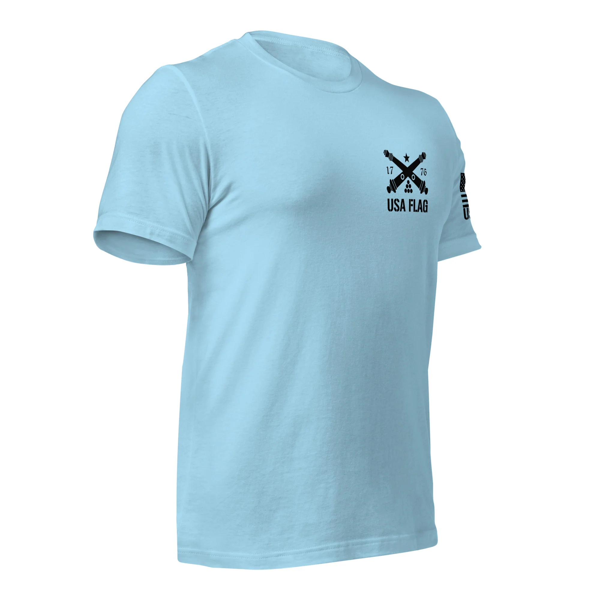 Folds of Freedom T-Shirt | Unisex Shirt | Patriotic DTG Printing - Image 24