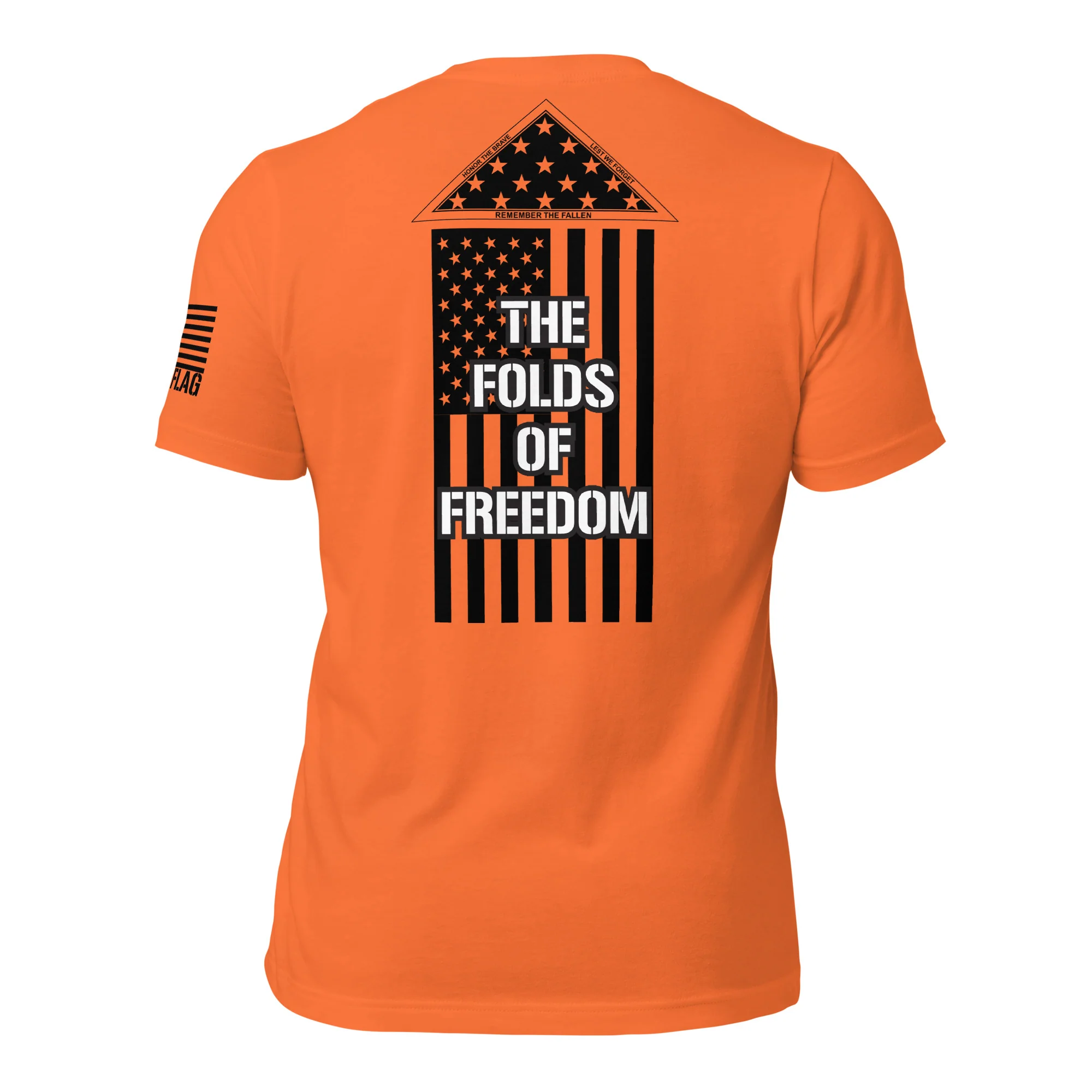 Folds of Freedom T-Shirt | Unisex Shirt | Patriotic DTG Printing - Image 37