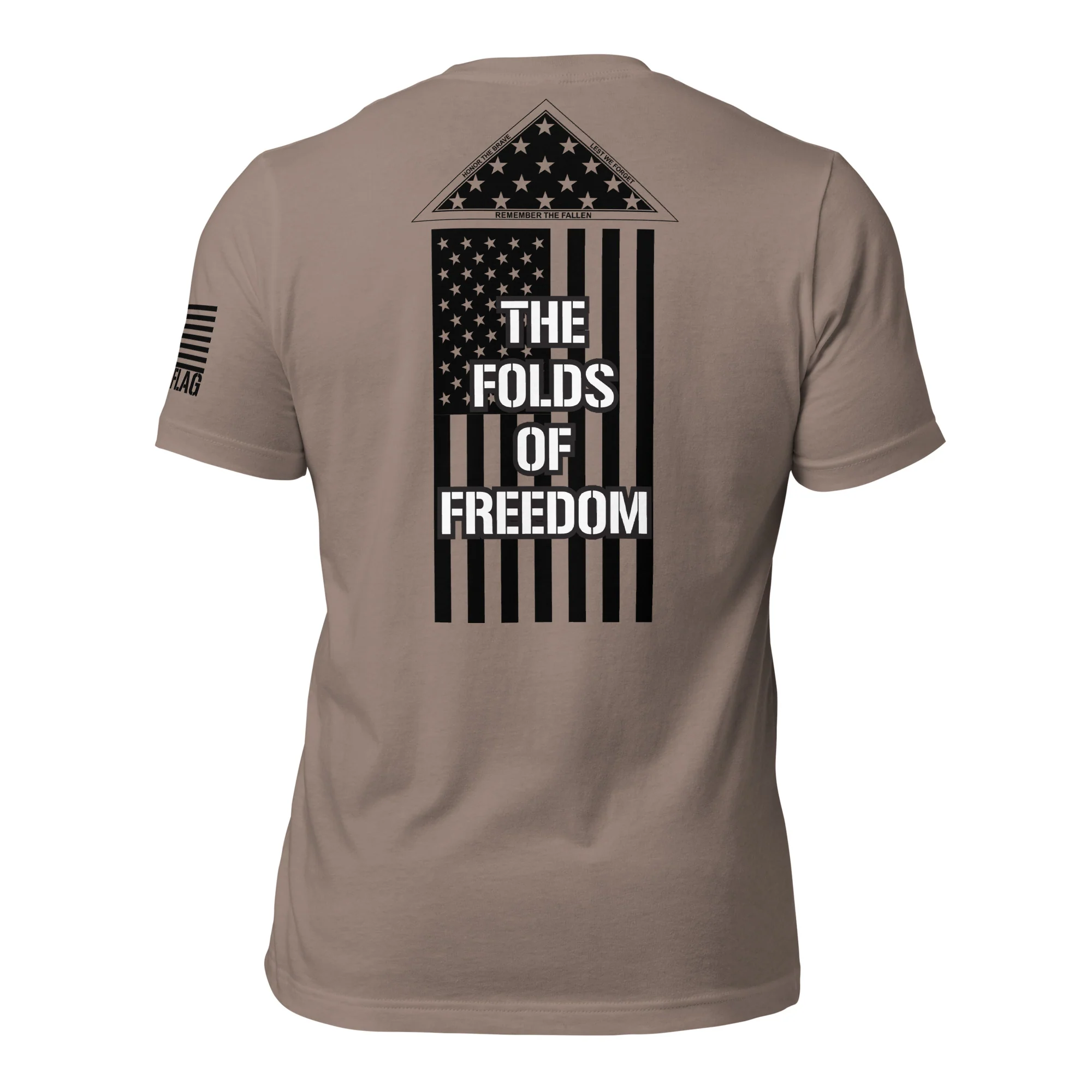 Folds of Freedom T-Shirt | Unisex Shirt | Patriotic DTG Printing - Image 41