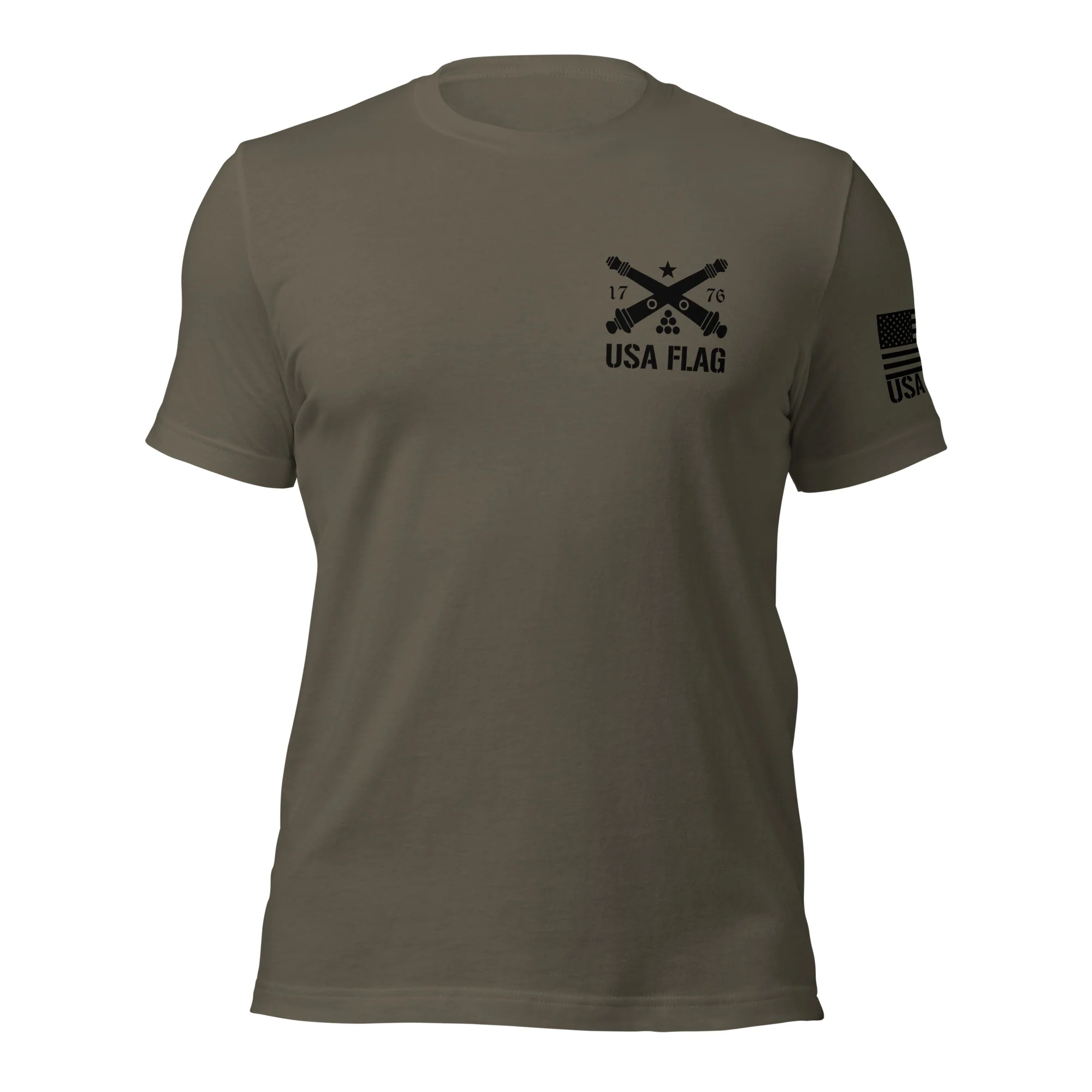 Folds of Freedom T-Shirt | Unisex Shirt | Patriotic DTG Printing - Image 54