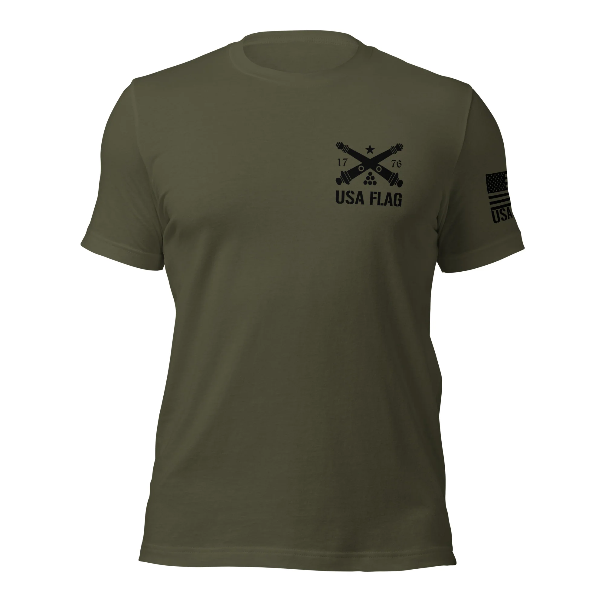 Folds of Freedom T-Shirt | Unisex Shirt | Patriotic DTG Printing - Image 62