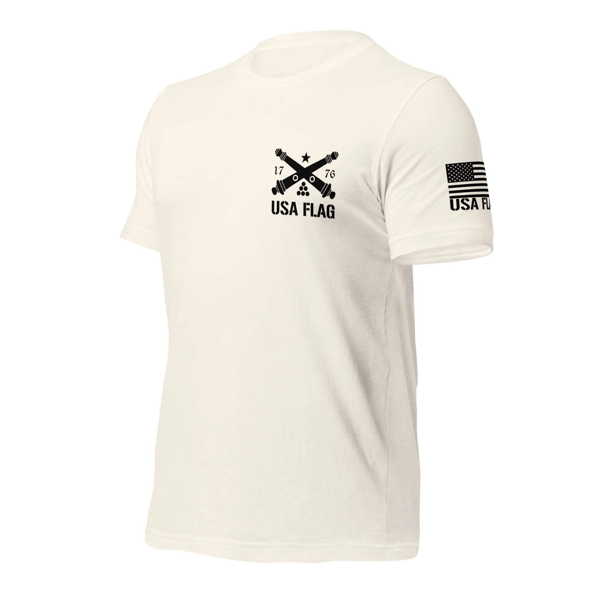 Folds of Freedom T-Shirt | Unisex Shirt | Patriotic DTG Printing - Image 7