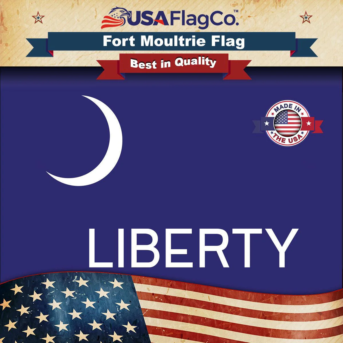 Fort Moultrie Flag