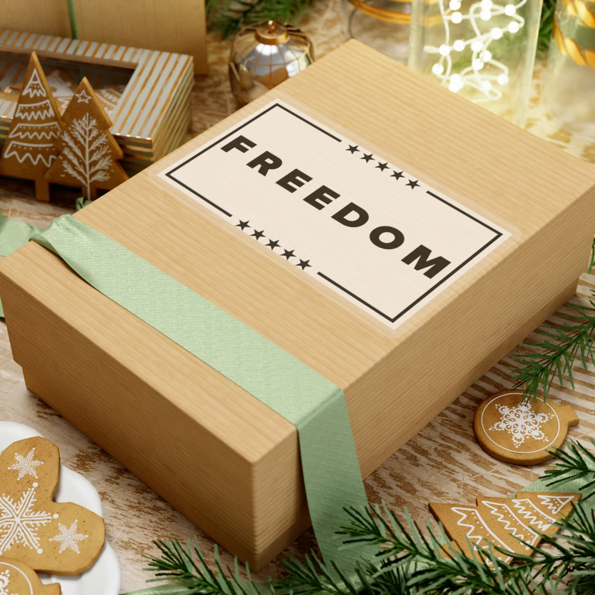 Freedom Flag Sticker - Image 22