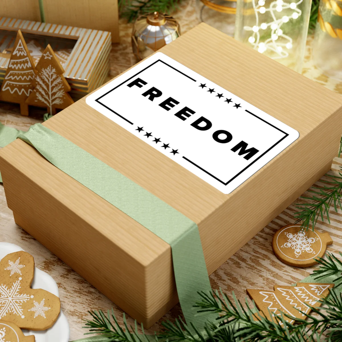 Freedom Flag Sticker - Image 24