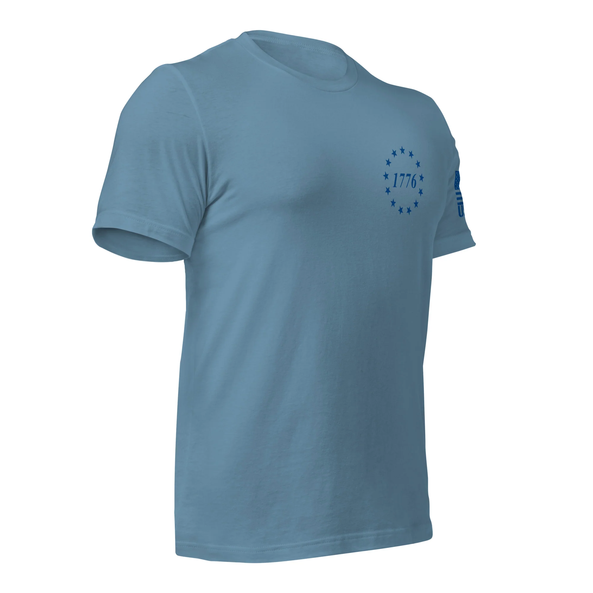 Freedom USA Flag T-Shirt | Unisex | Red & Blue DTG Printing - Image 29