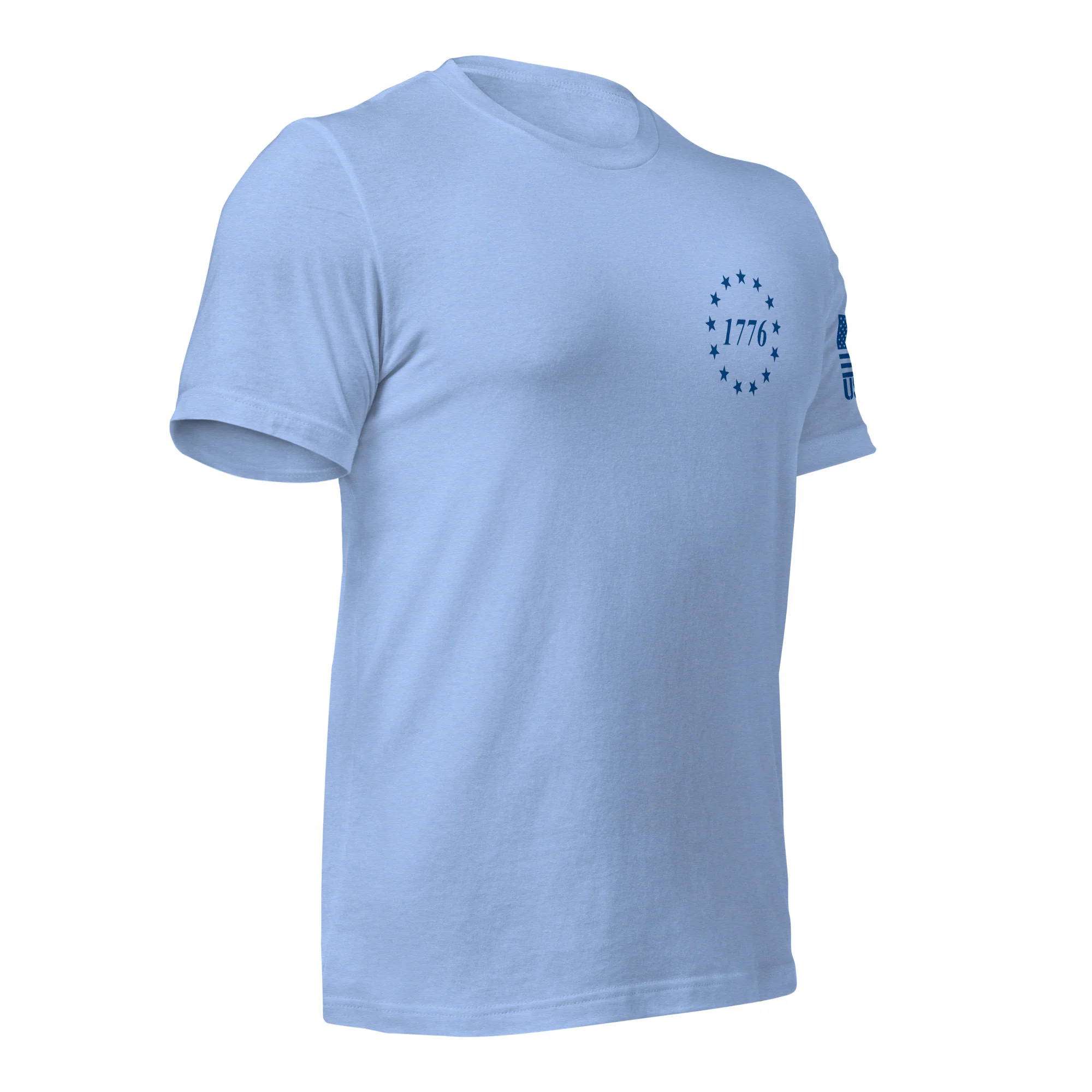 Freedom USA Flag T-Shirt | Unisex | Red & Blue DTG Printing - Image 50