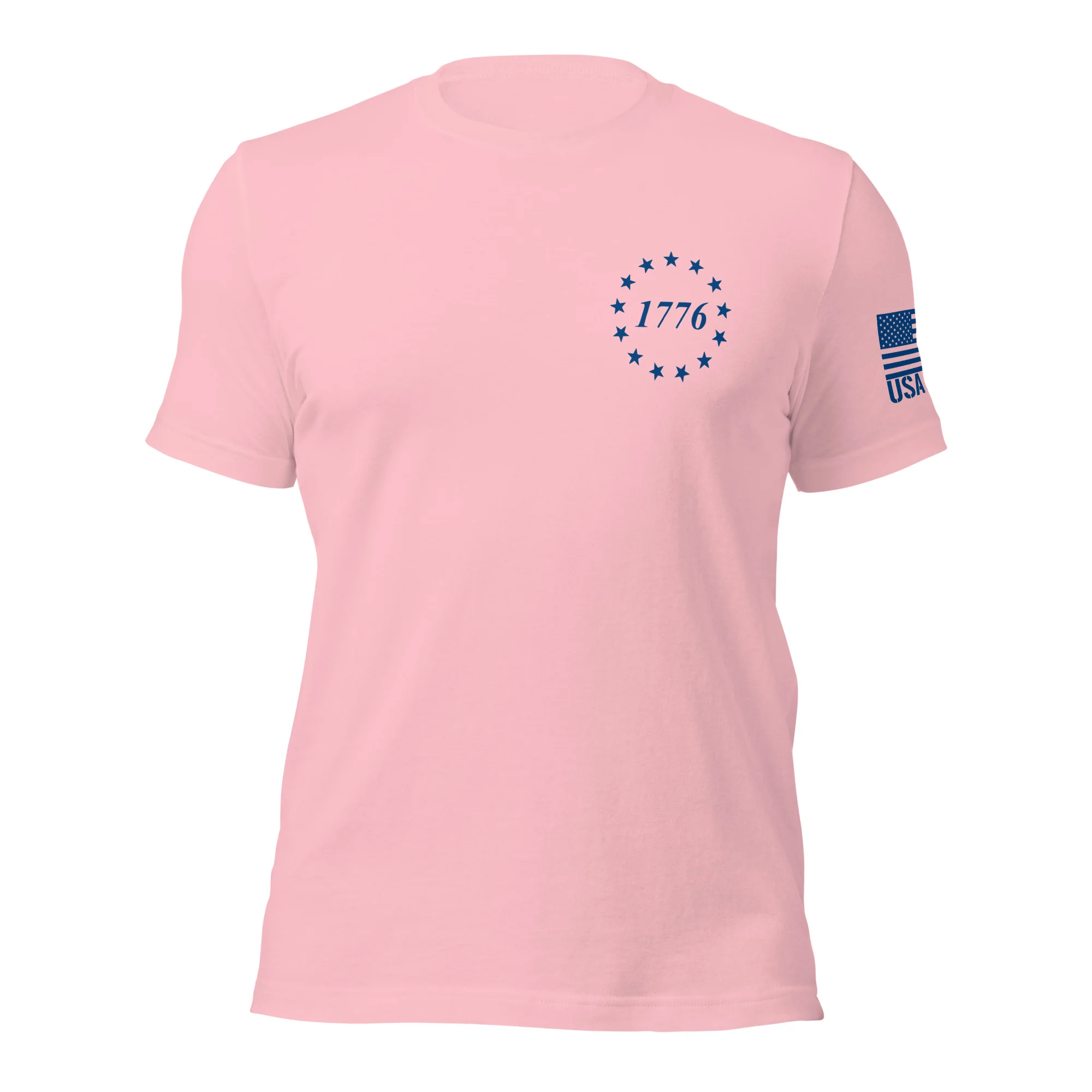 Freedom USA Flag T-Shirt | Unisex | Red & Blue DTG Printing - Image 51