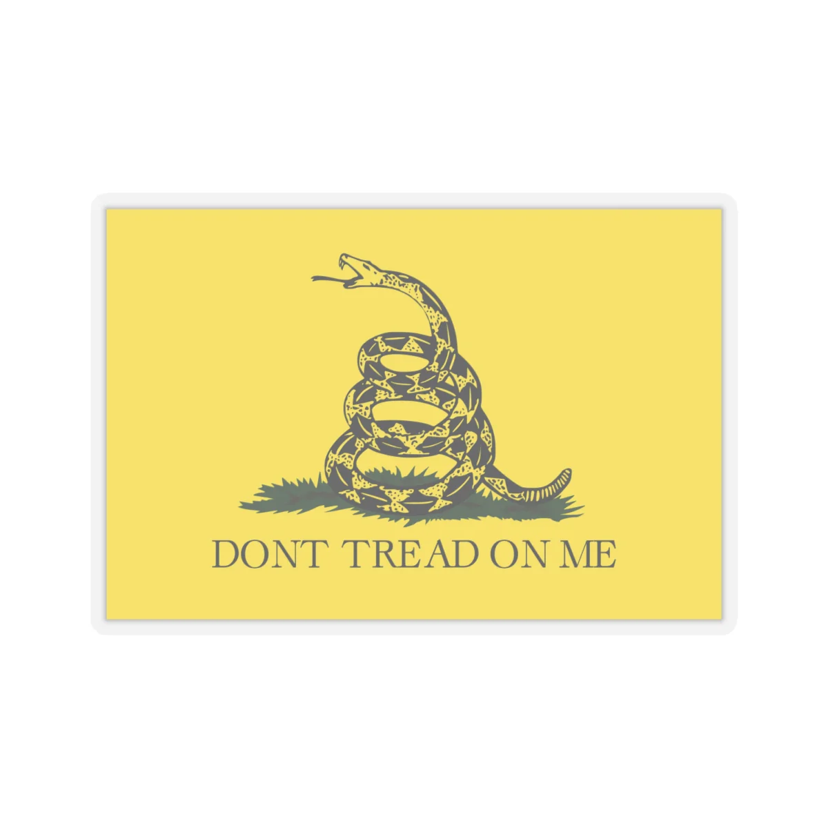 Gadsden Flag Sticker - Image 5