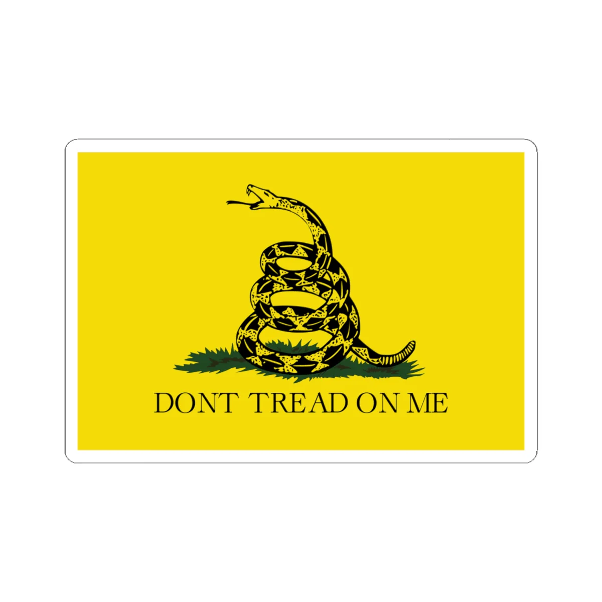 Gadsden Flag Sticker - Image 6