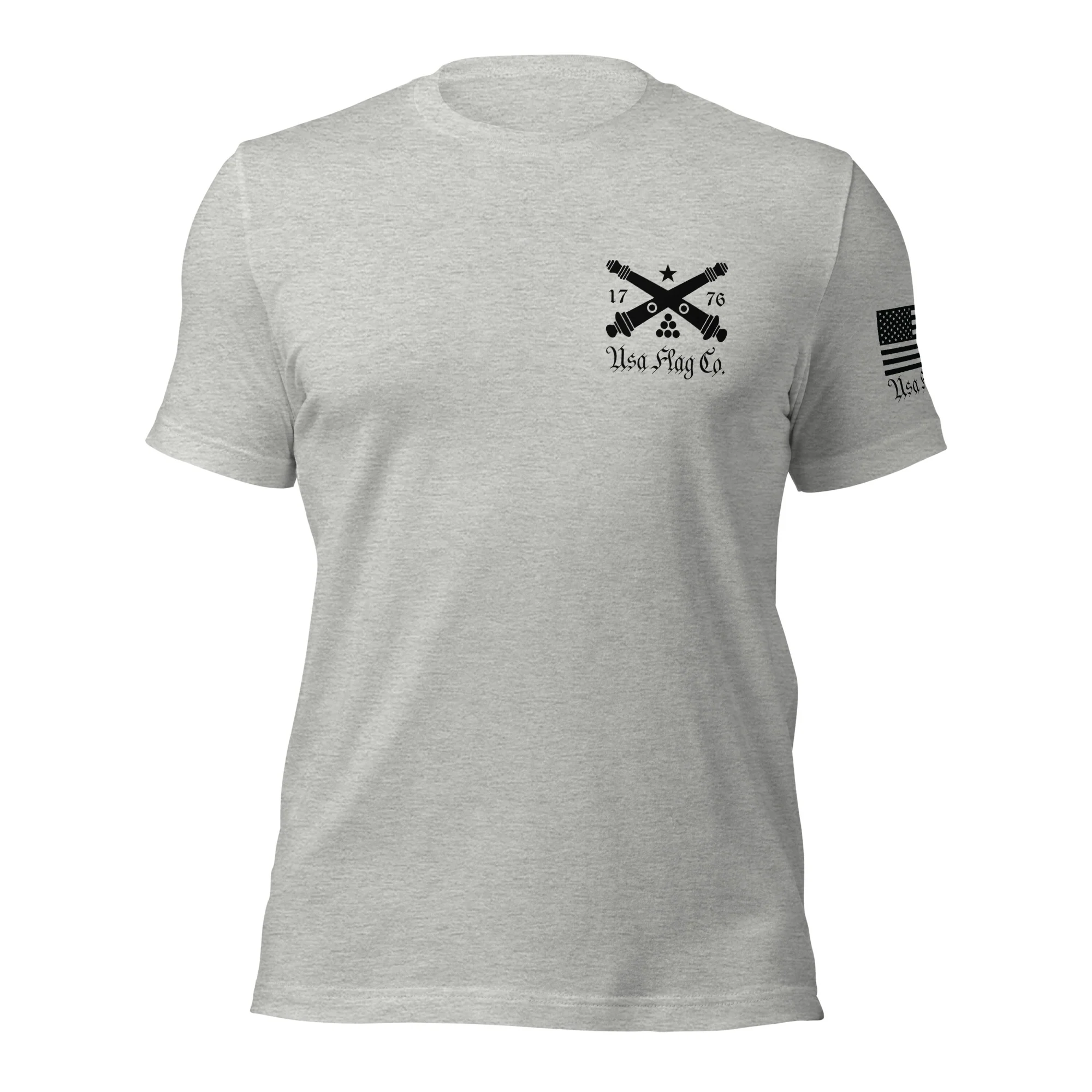 George Washington Skull T-Shirt | Defiance 1776 DTG Print - Image 2