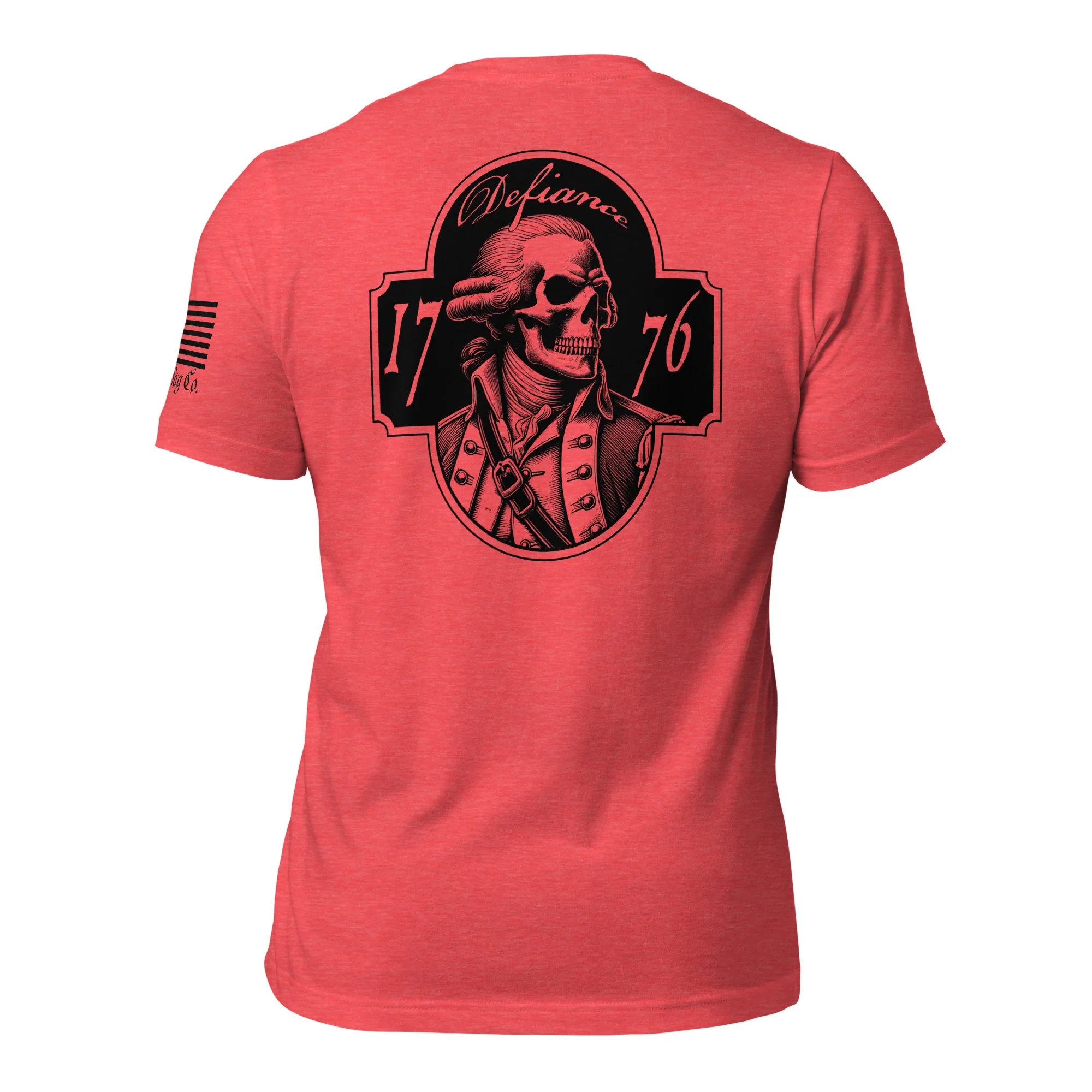 George Washington Skull T-Shirt | Defiance 1776 DTG Print - Image 21