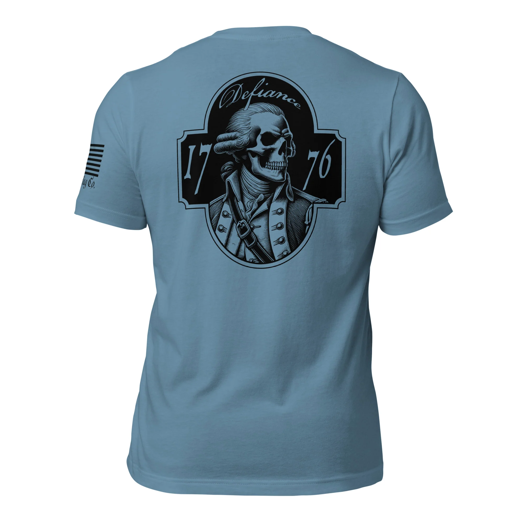 George Washington Skull T-Shirt | Defiance 1776 DTG Print - Image 29