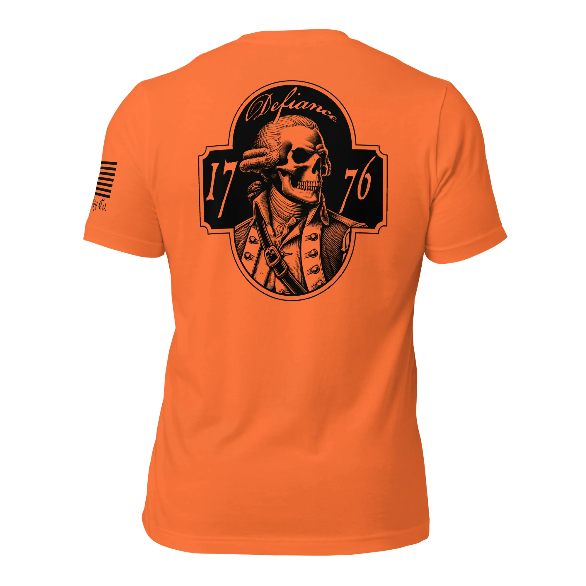 George Washington Skull T-Shirt | Defiance 1776 DTG Print - Image 37
