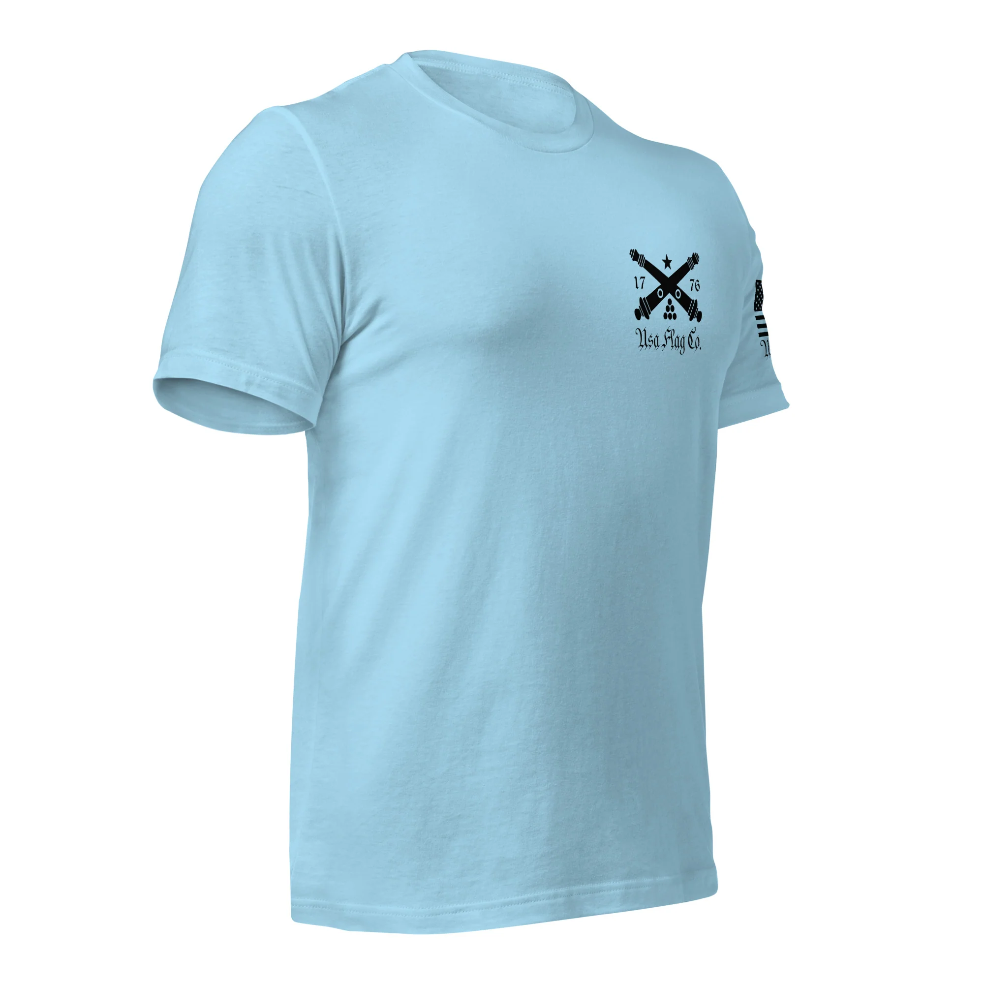George Washington Skull T-Shirt | Defiance 1776 DTG Print - Image 48