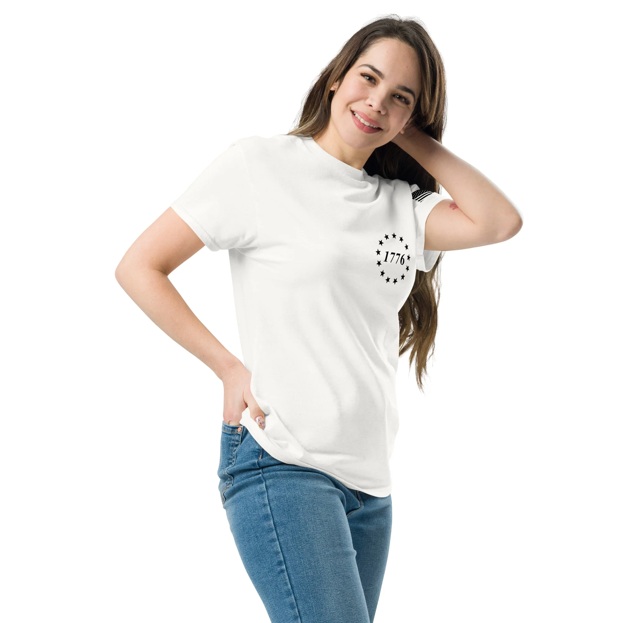 God Bless The USA T-Shirts | Unisex Classic Tees | Gildan 5000 - Image 8