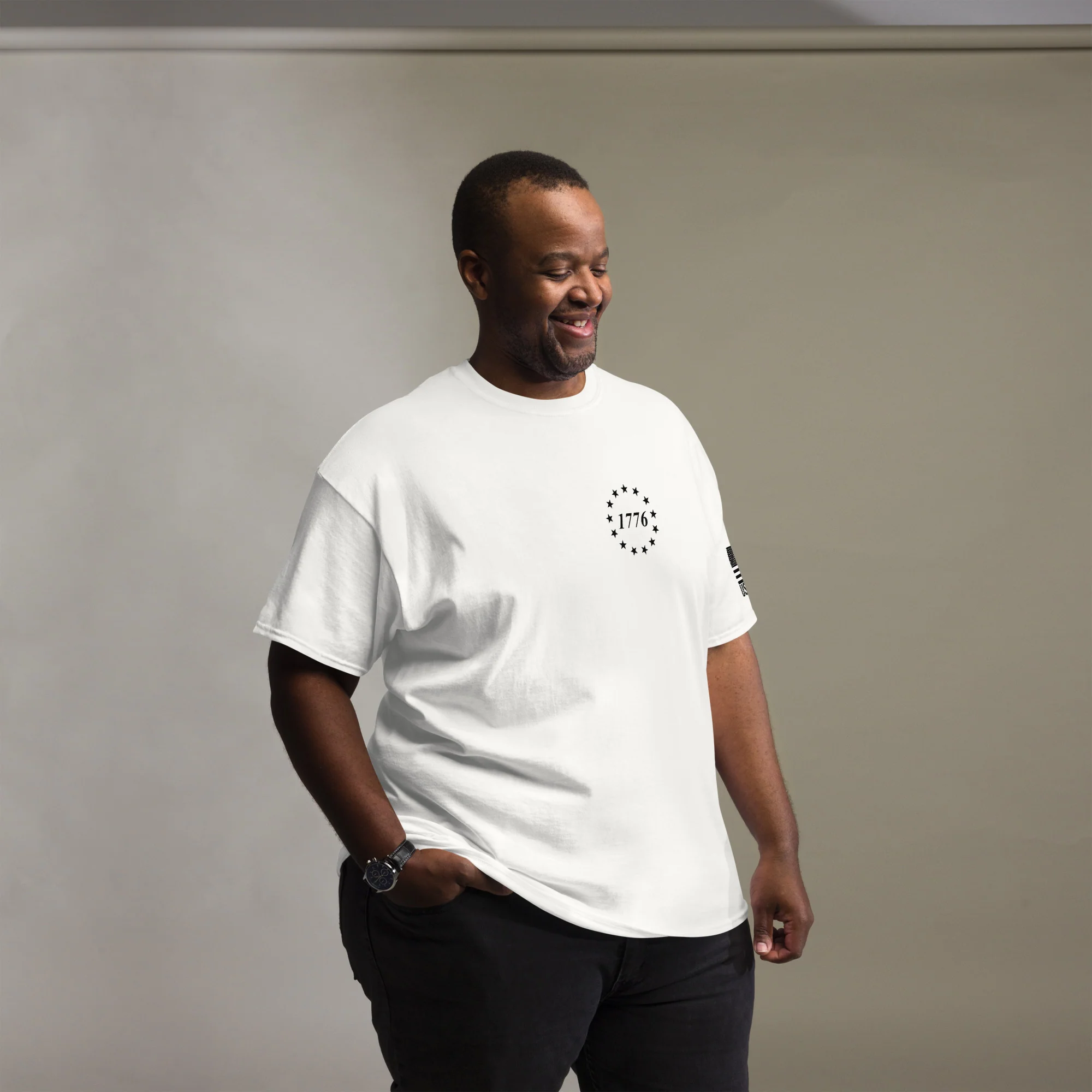 God Bless The USA T-Shirts | Unisex Classic Tees | Gildan 5000 - Image 9