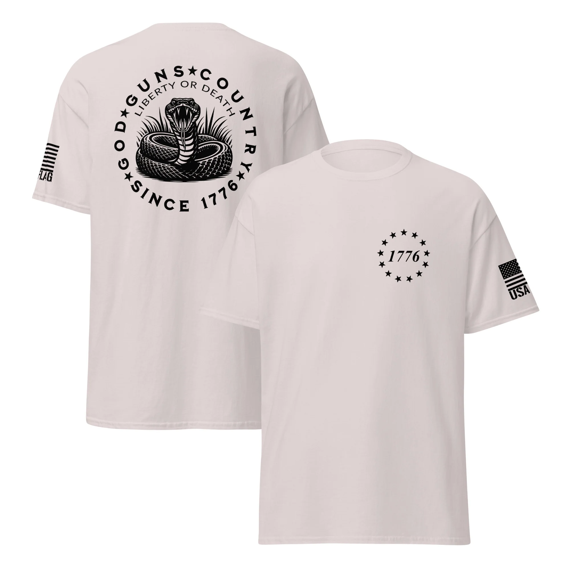 God Guns Country T-Shirts | Unisex Classic Tees | Gildan 5000 - Image 19