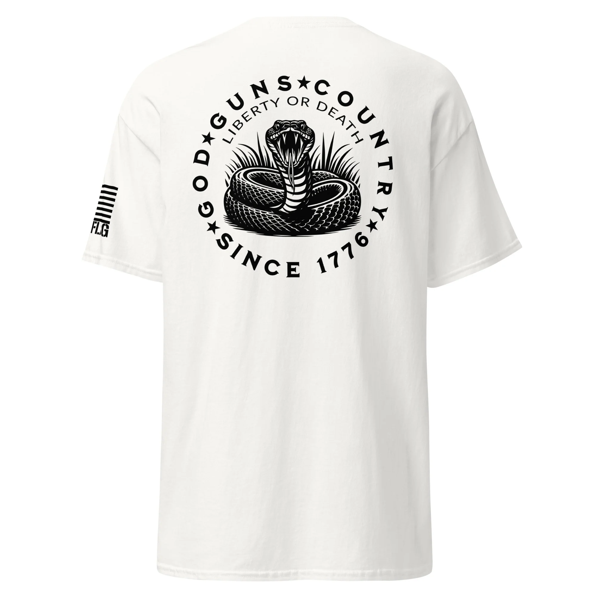 God Guns Country T-Shirts | Unisex Classic Tees | Gildan 5000 - Image 2