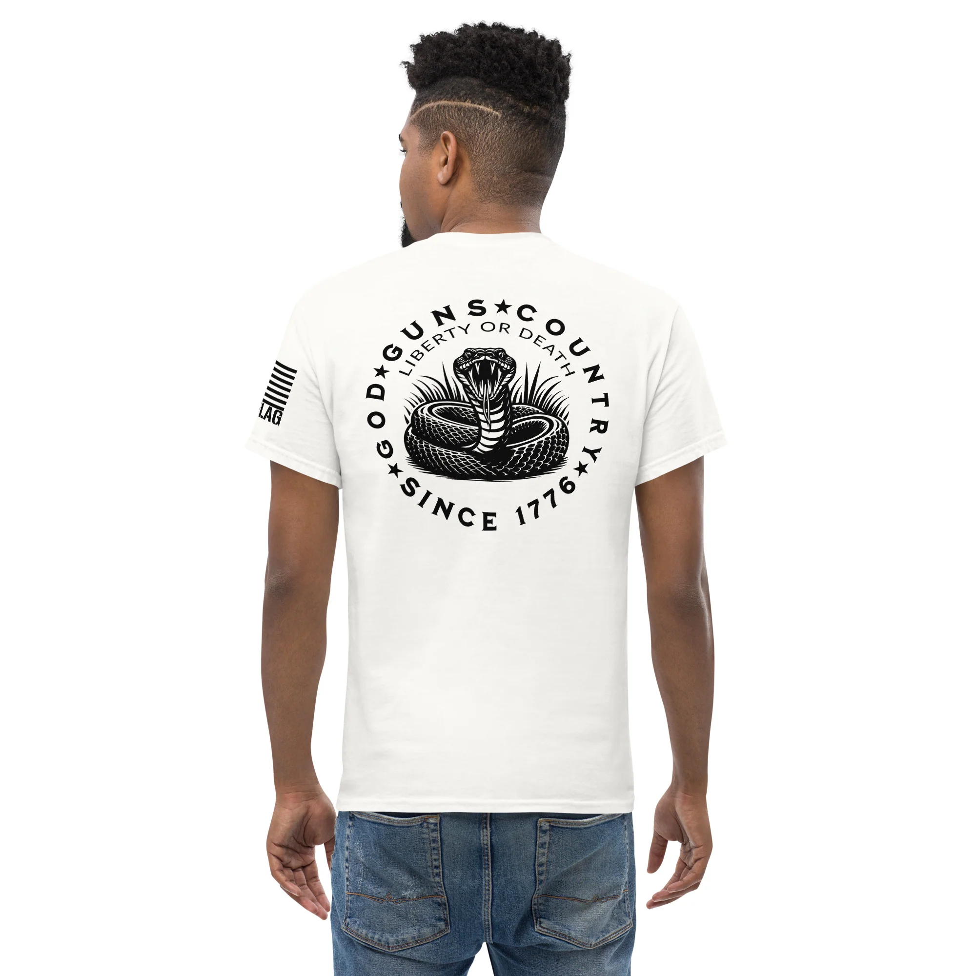God Guns Country T-Shirts | Unisex Classic Tees | Gildan 5000 - Image 7