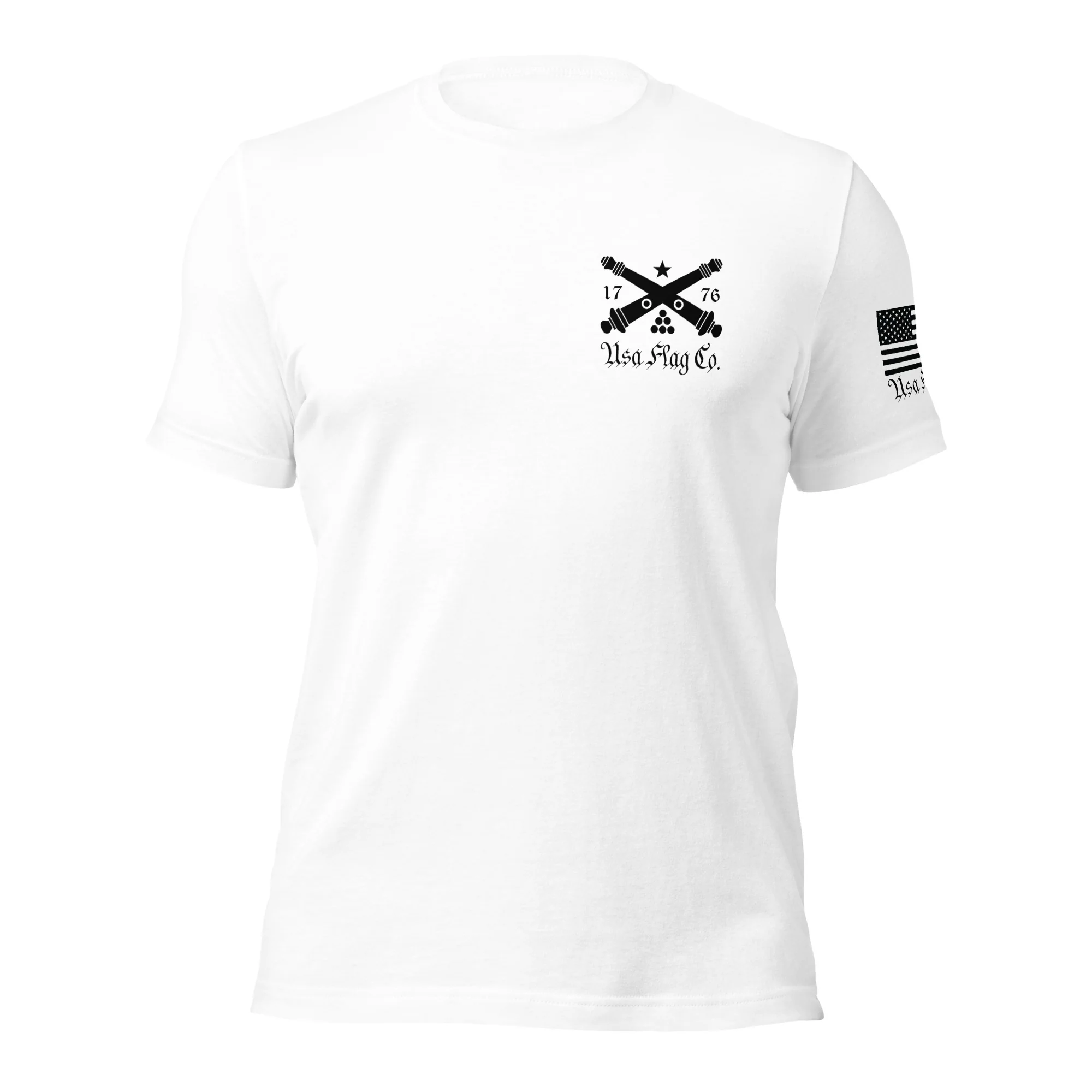 Goliad Flag aka Bloody Arm Flag T-Shirt | Texas Independence DTG - Image 2