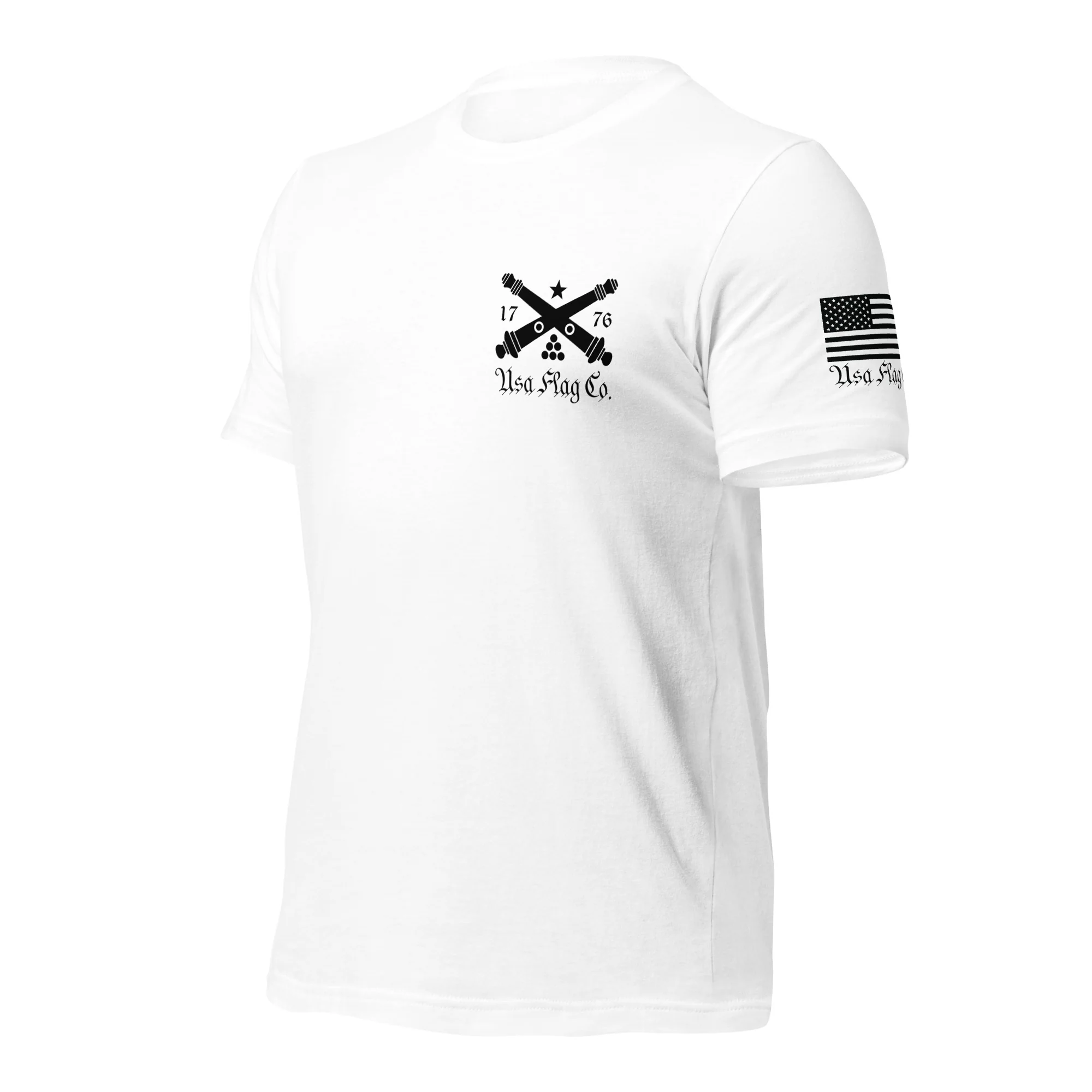 Goliad Flag aka Bloody Arm Flag T-Shirt | Texas Independence DTG - Image 3