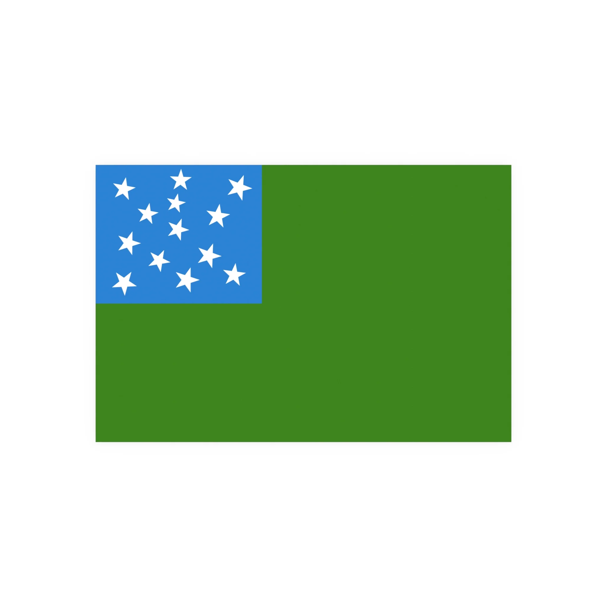 Green Mountain Boys Flag Poster (Jumbo-sized)