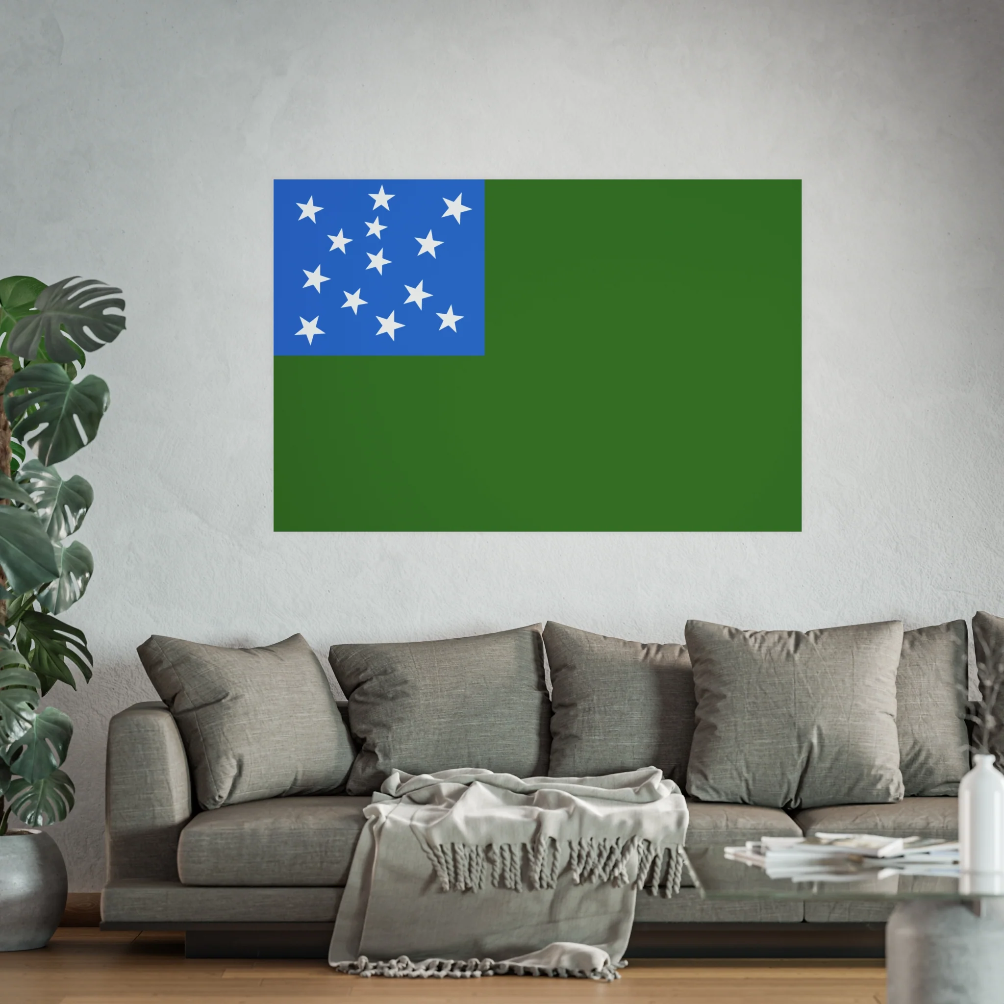 Green Mountain Boys Flag Poster (Jumbo-sized) - Image 5