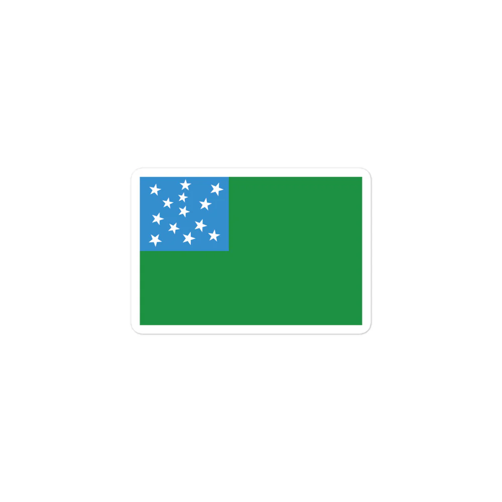 Green Mountain Boys Flag Sticker