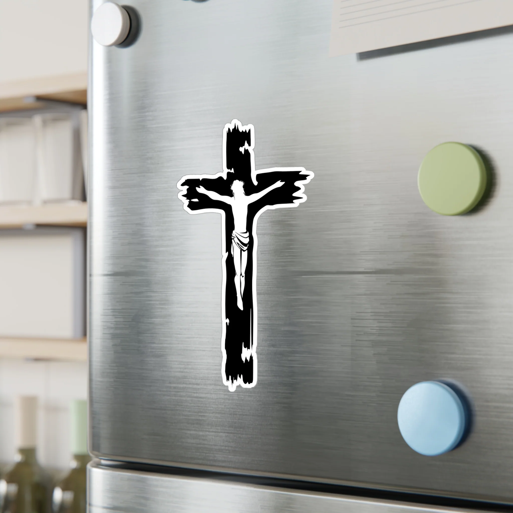 Jesus Cross Decal (indoor and outdoor use) - Image 12
