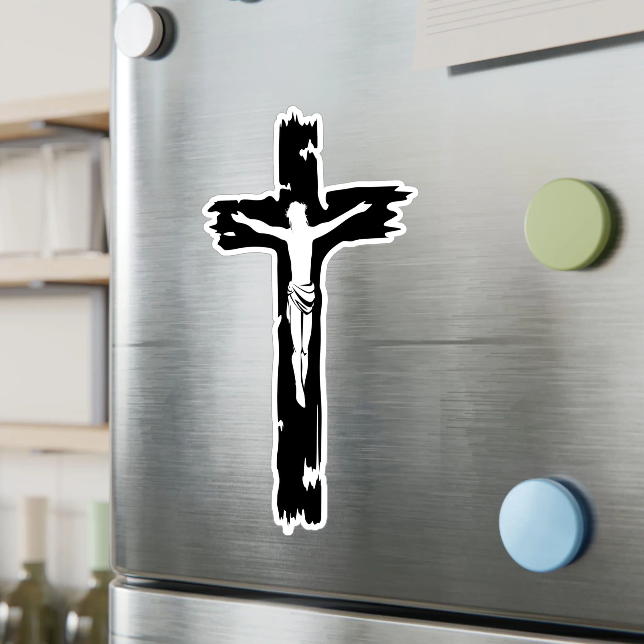 Jesus Cross Decal (indoor and outdoor use) - Image 15
