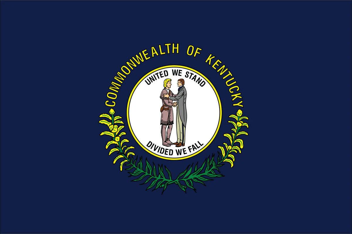 Kentucky State Flag Made in USA – Heavy Duty Nylon - Image 2